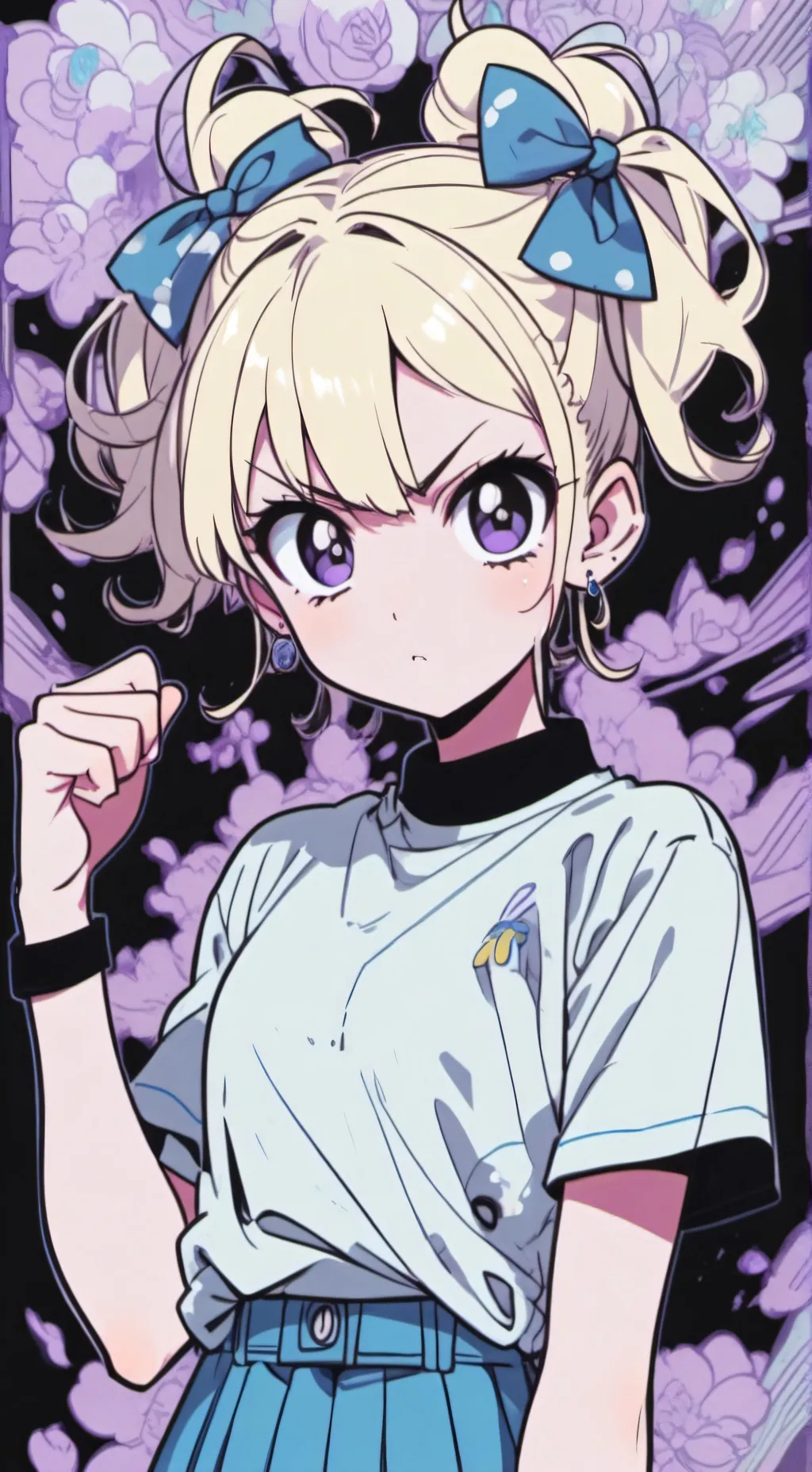 ai character: honey Rose background