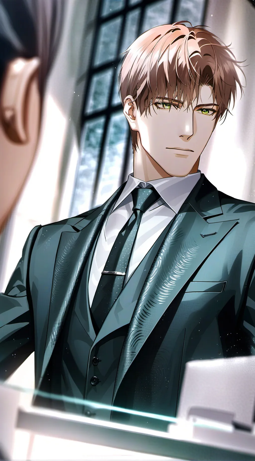 ai character: Austin Moretti  background