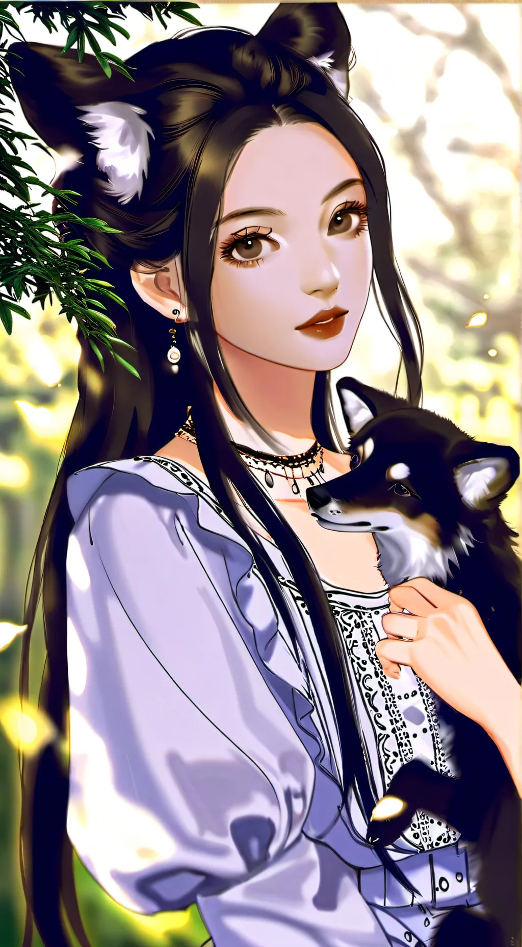 ai character: Hailey background