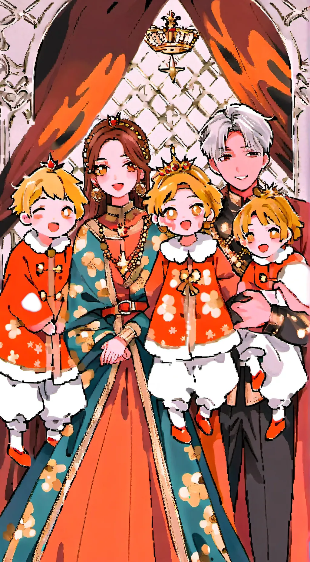 ai character: Royal family background