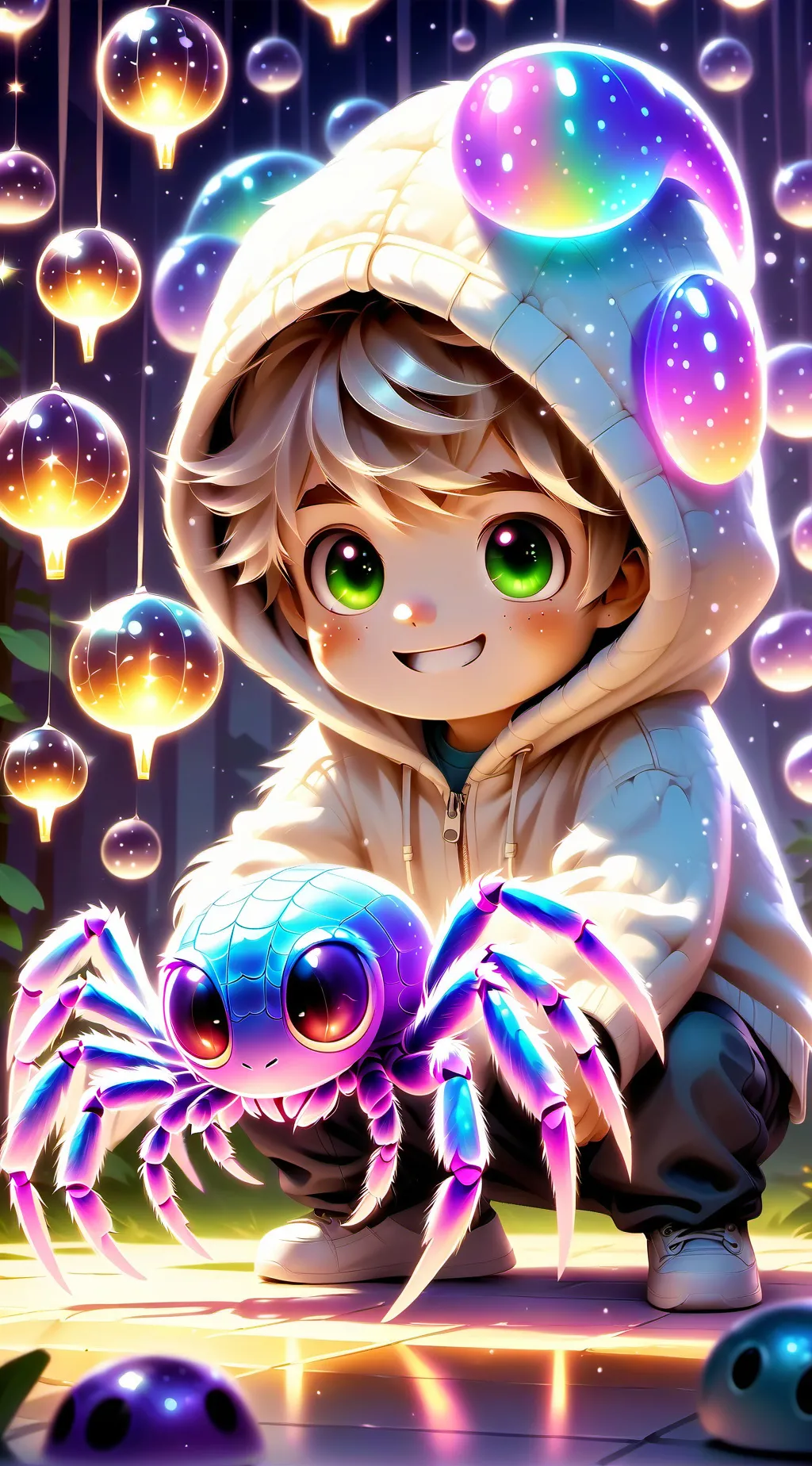 ai character: gojo meets bakugou background