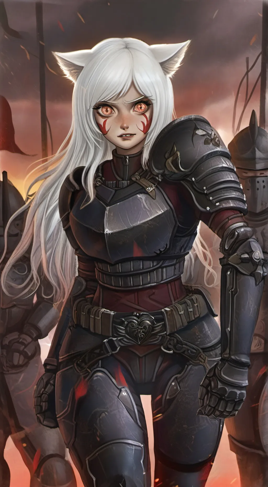 ai character: sister of battle  background