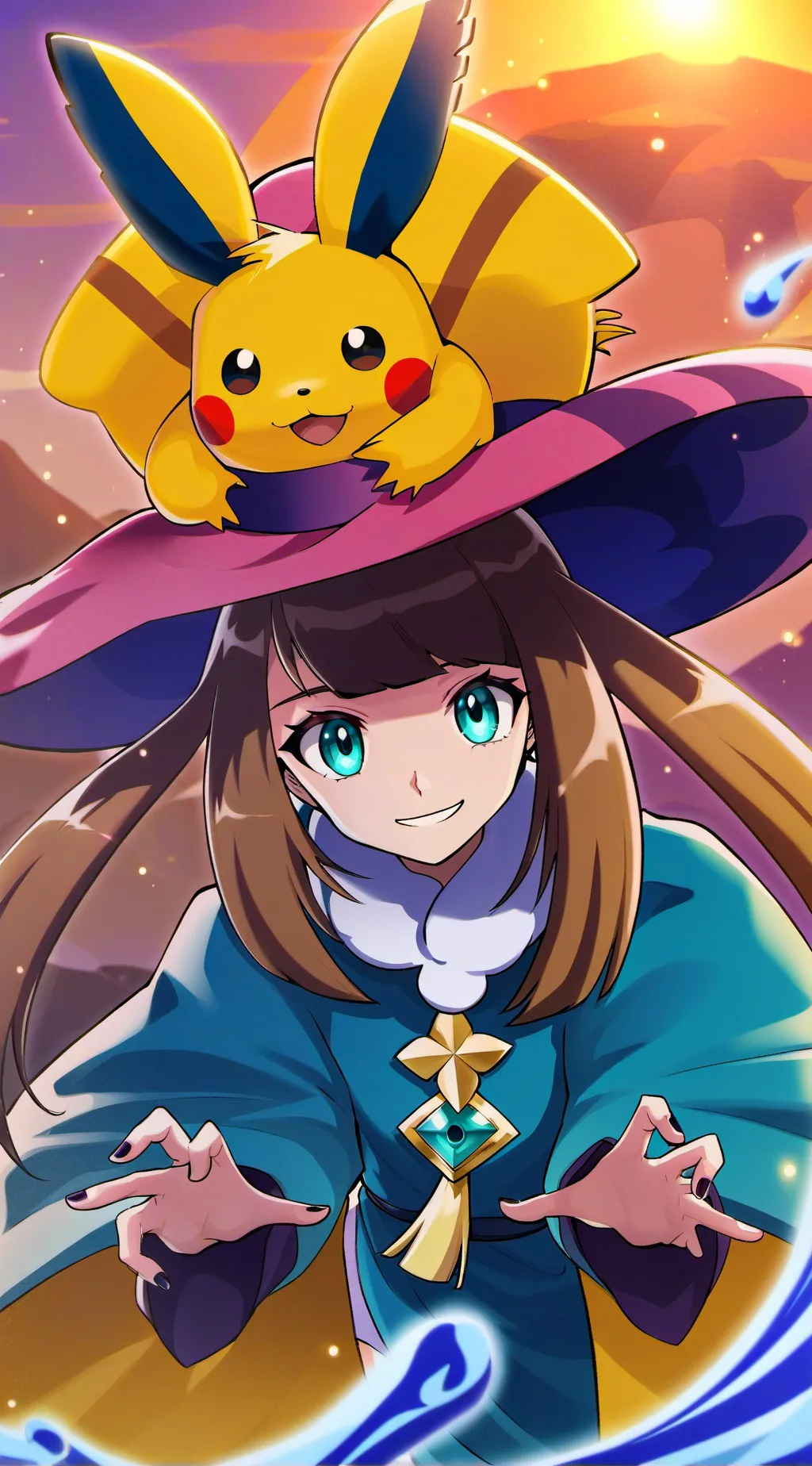 ai character: Galaxy S25 background