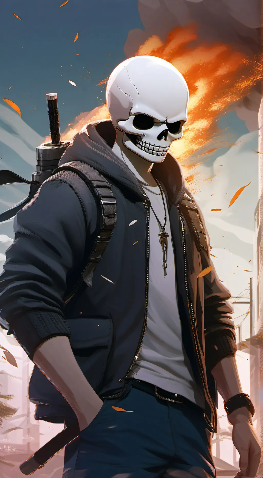 ai character: hecha de amor background