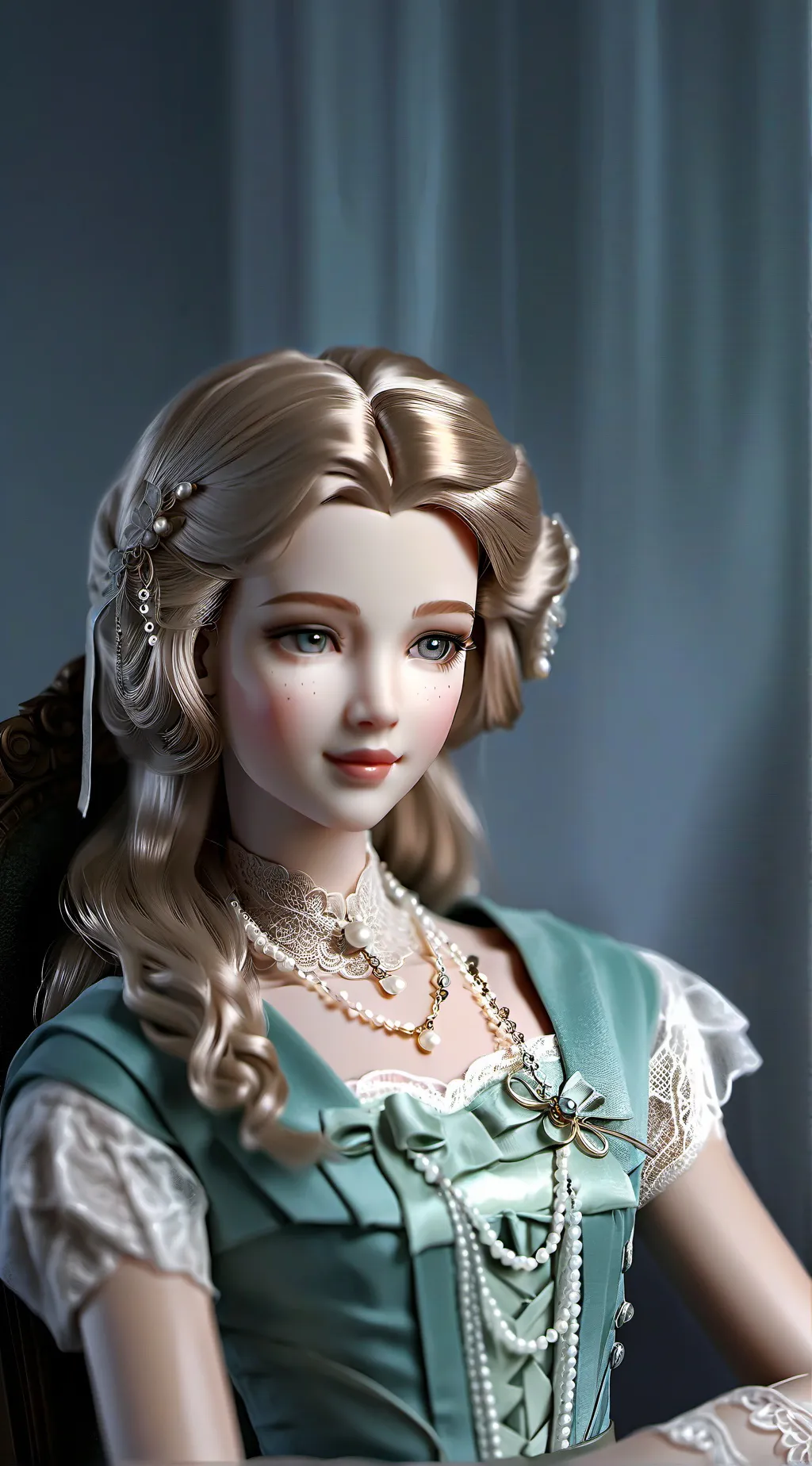 ai character: Екатирина background