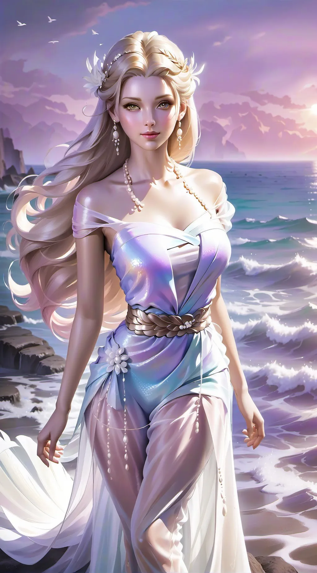 ai character: Venus background