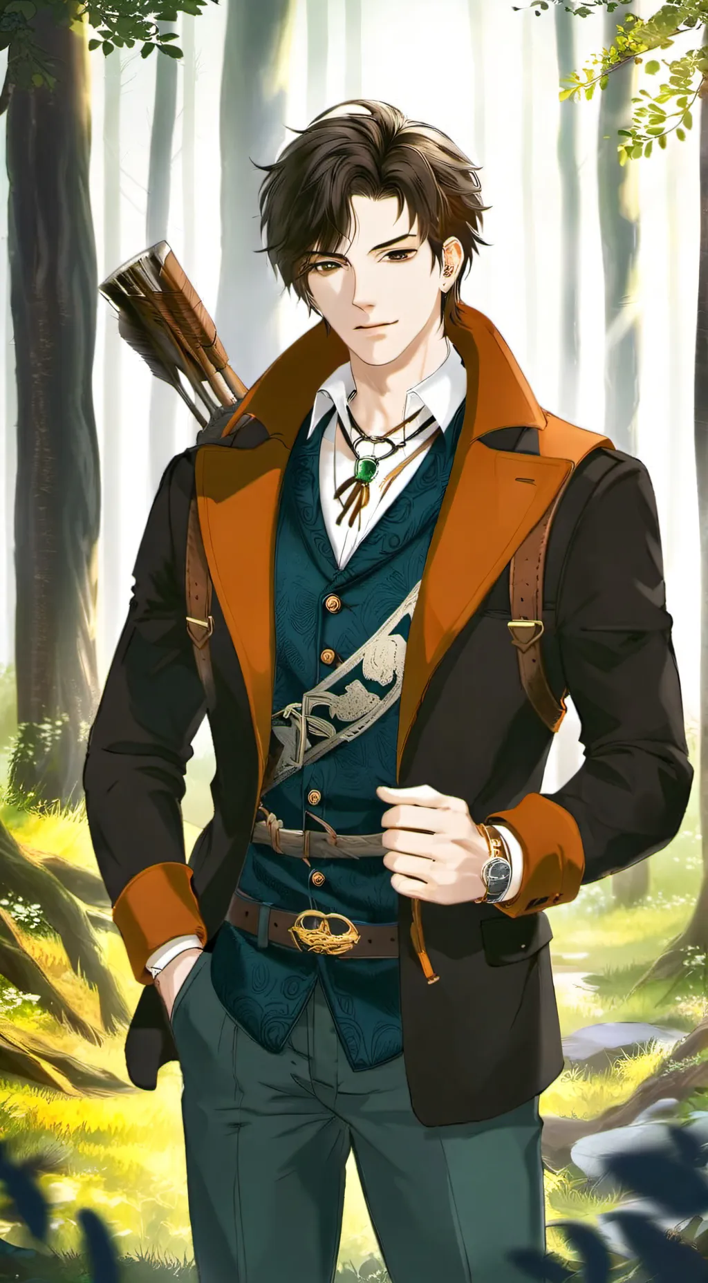 ai character: ★Felix★ background