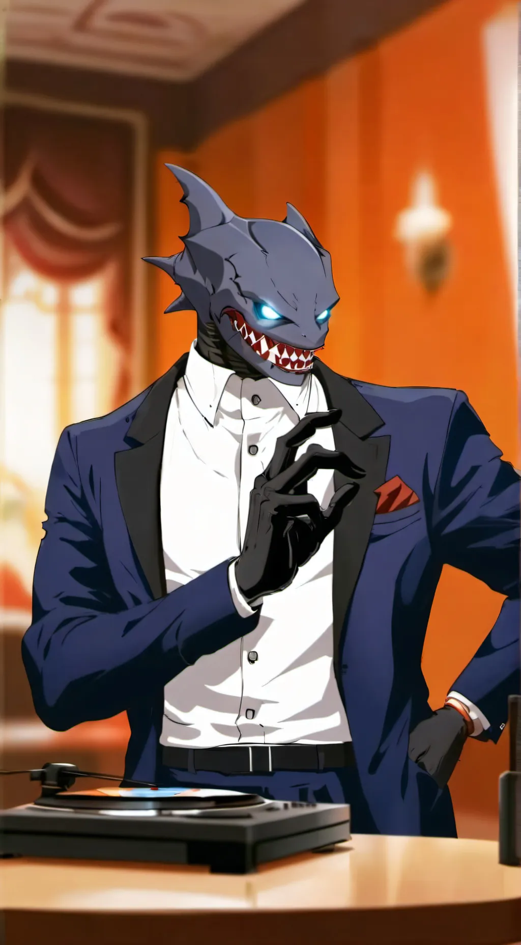 ai character: Vox background