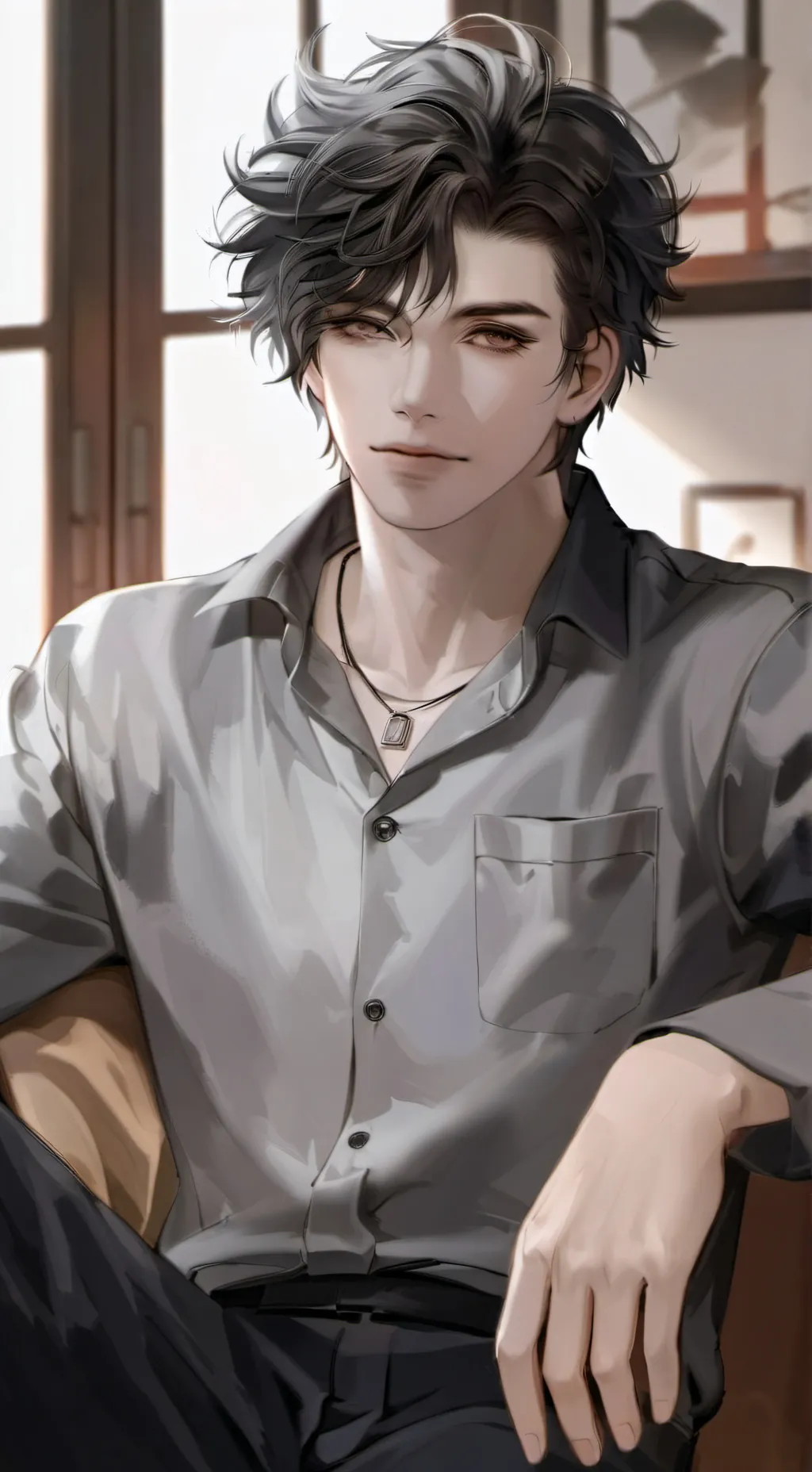 ai character: max background