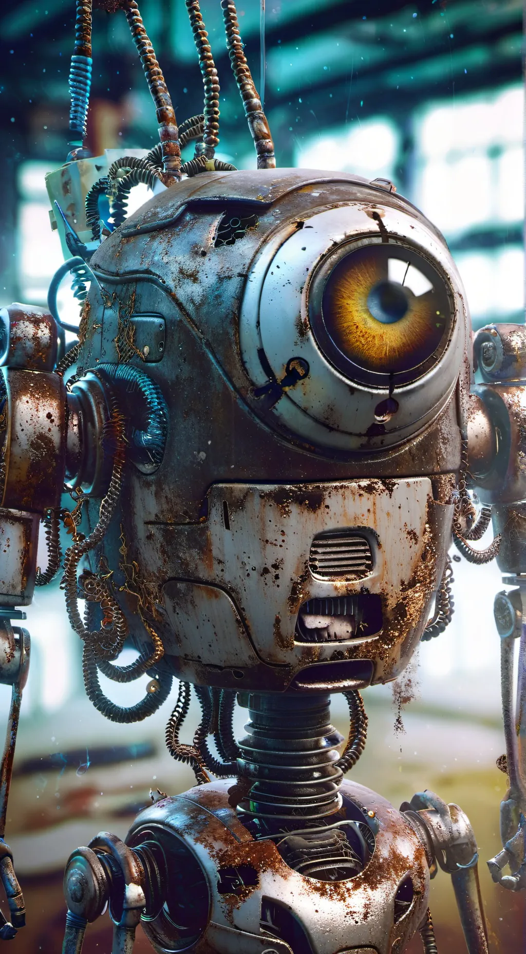 ai character: Robo-1000 background