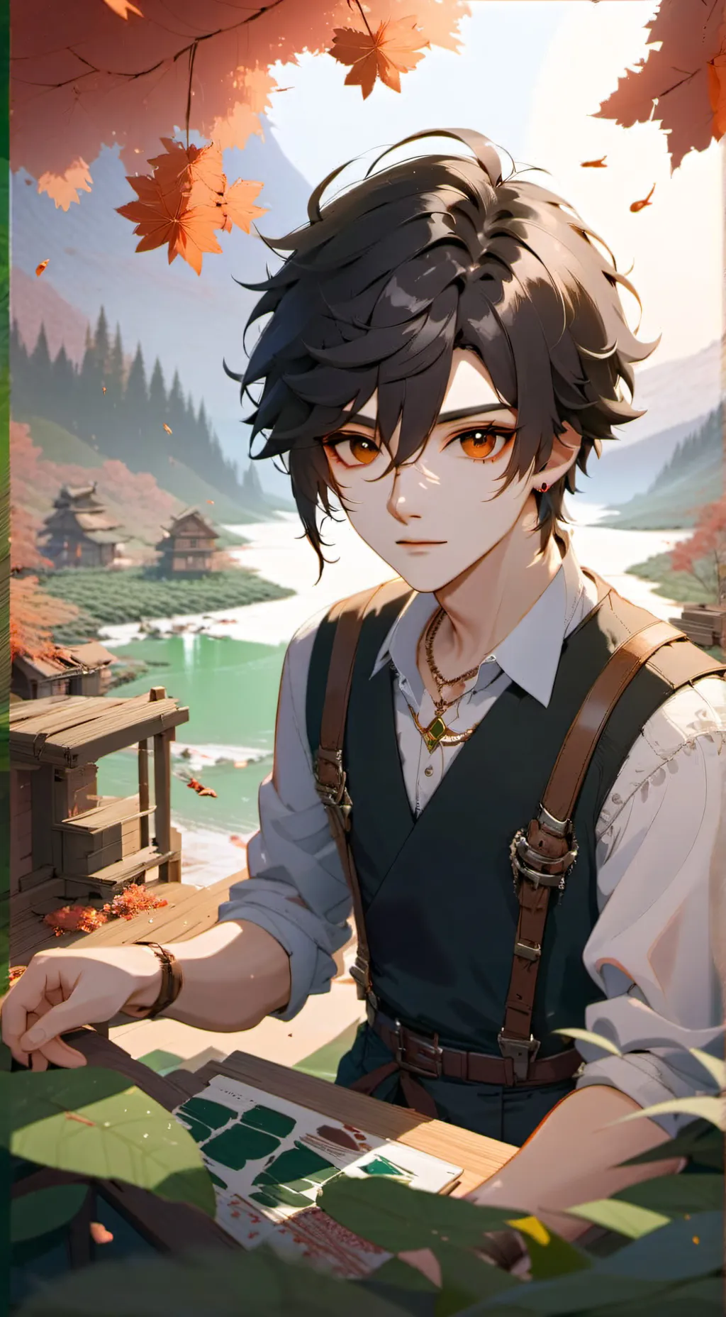 ai character: Diego  background