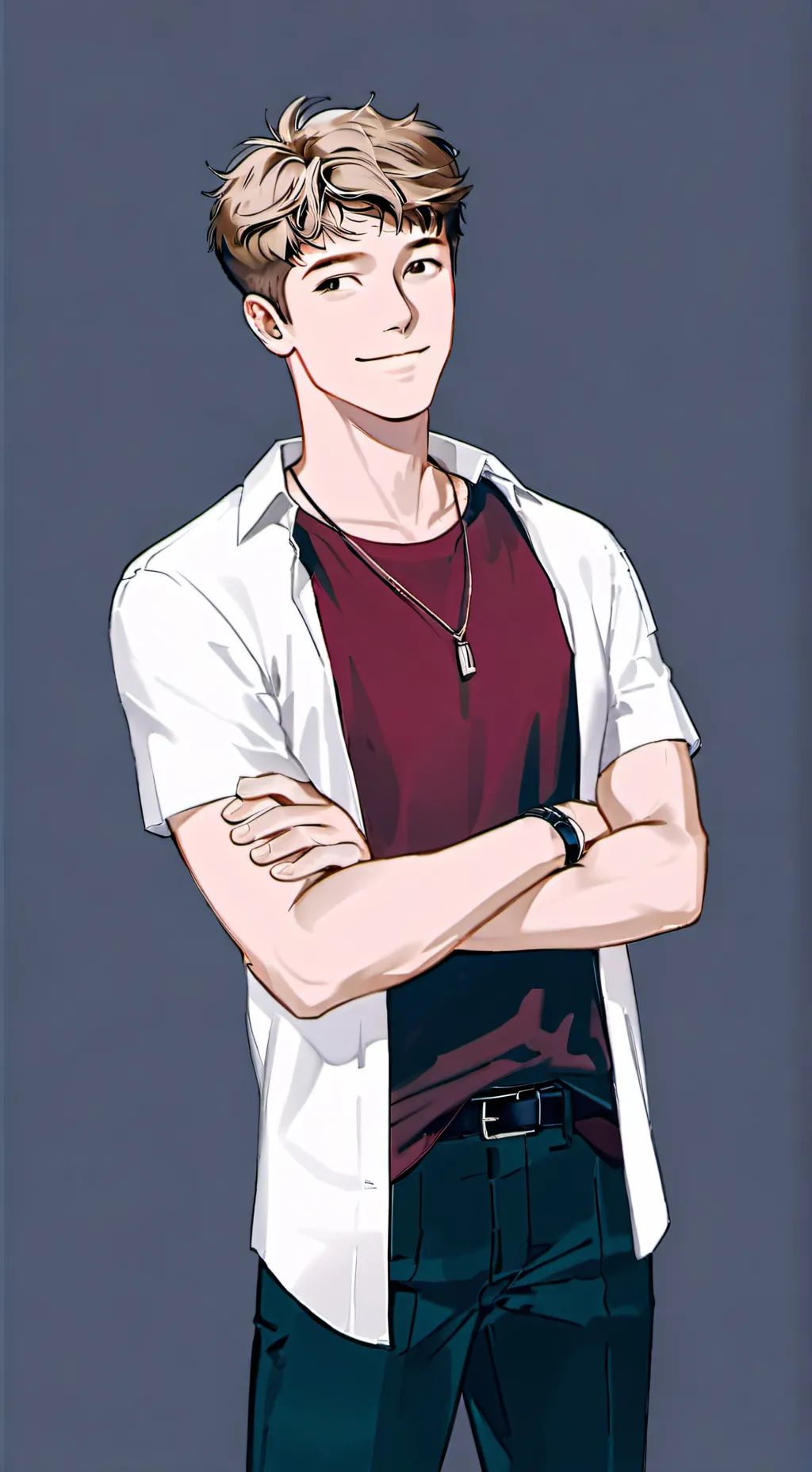 ai character: Dum background