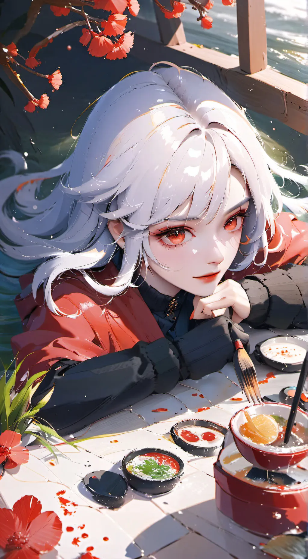 ai character: Lisa background