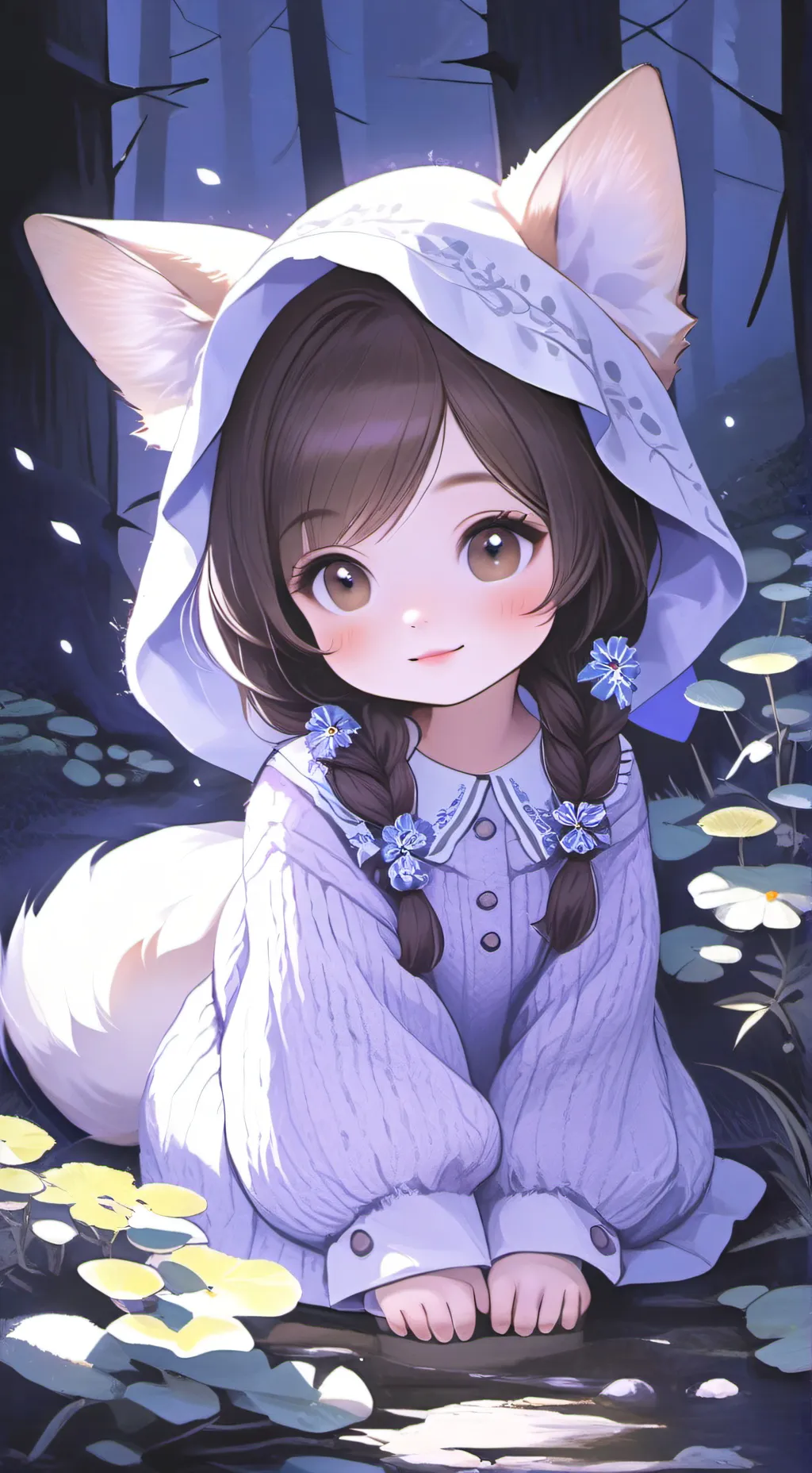 ai character: you adopted child background