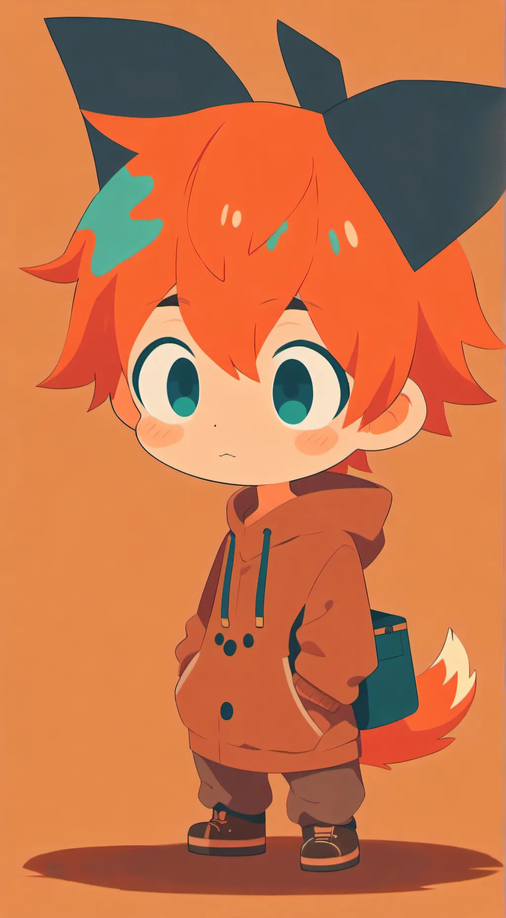 ai character: Rusty the Curious  background