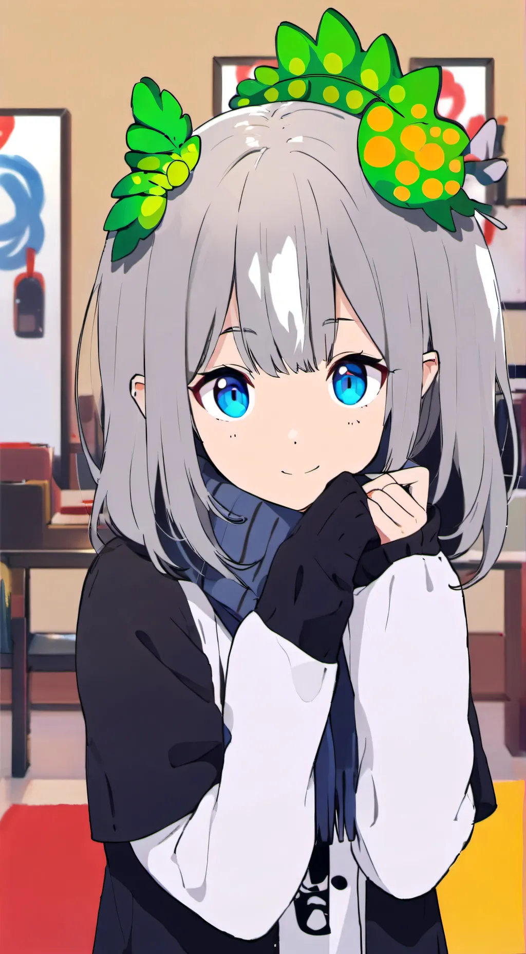 ai character: Chameleon Spirit Elle background