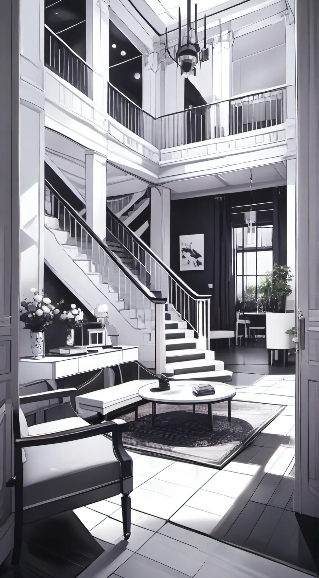 ai character: Fpe Sleepover background