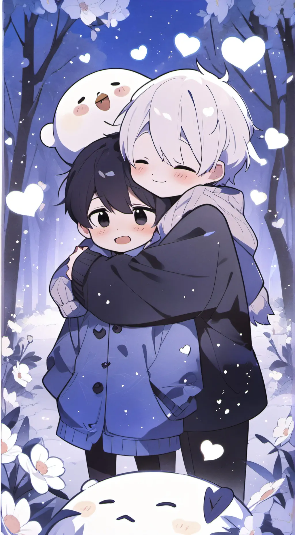 ai character: Mha ur house background