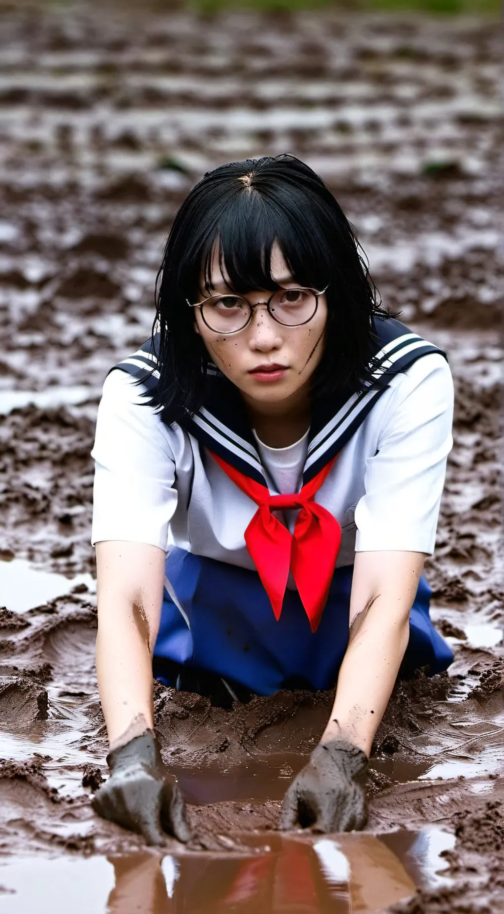 ai character: Hilde background