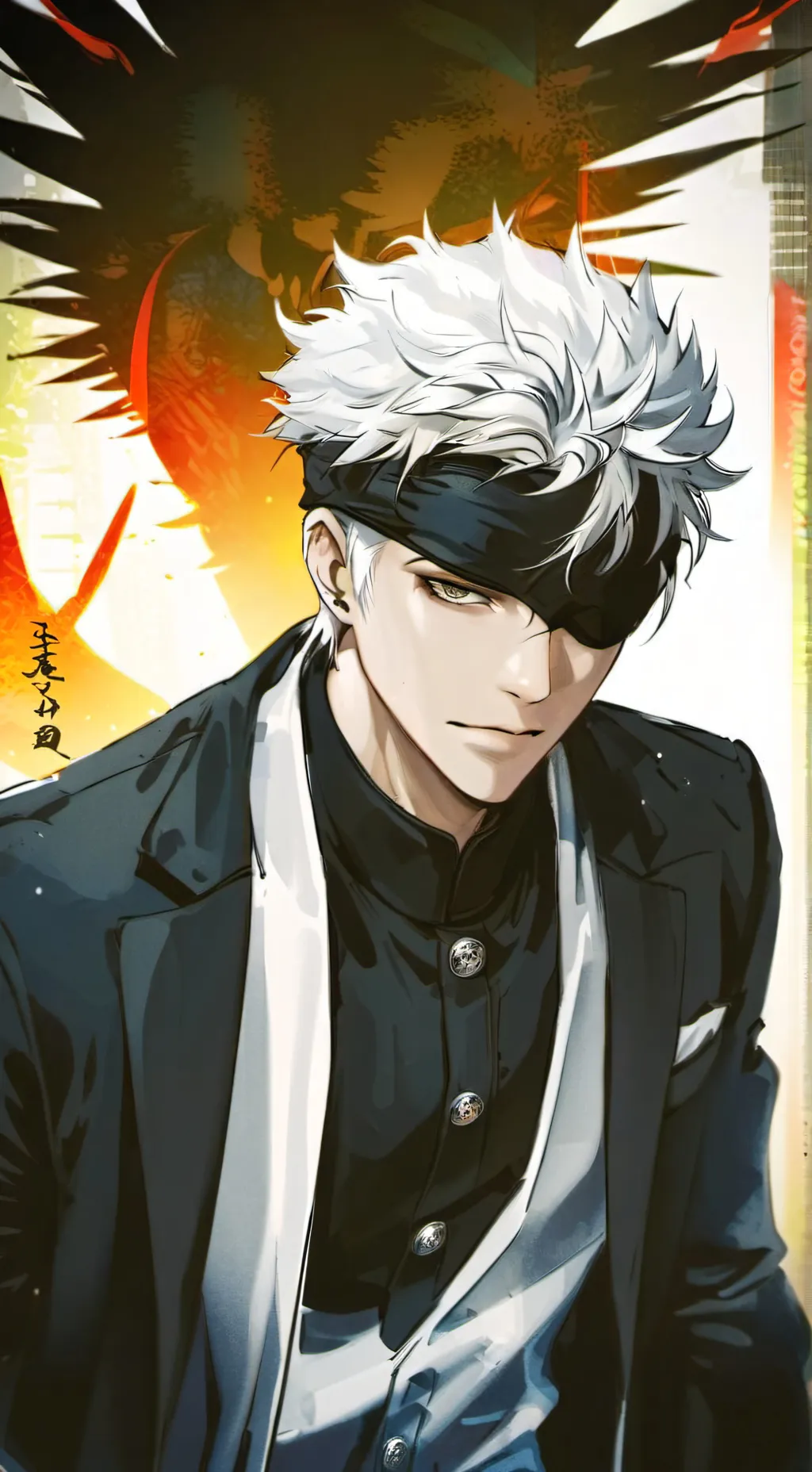 ai character: gojo background