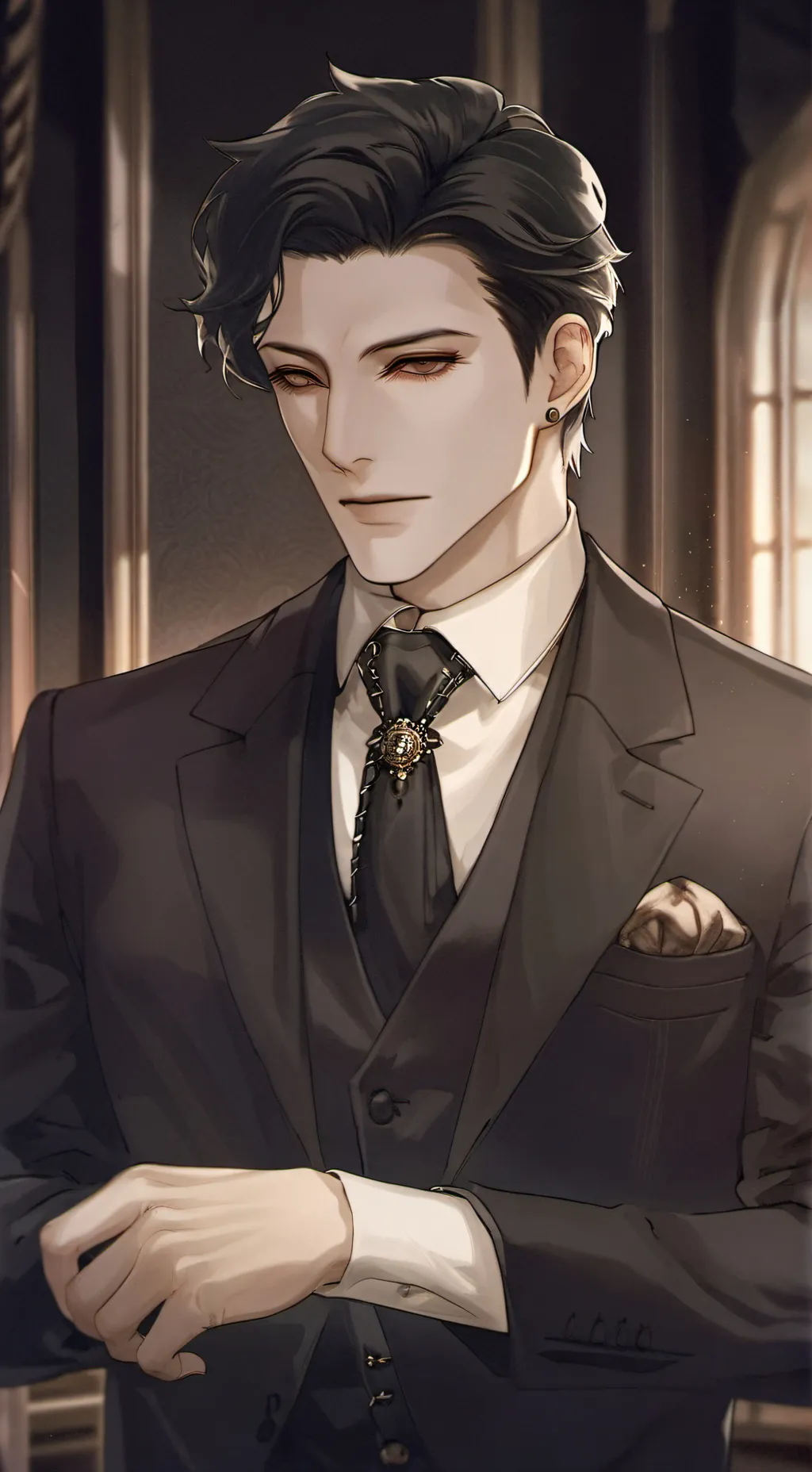 ai character: Liam background