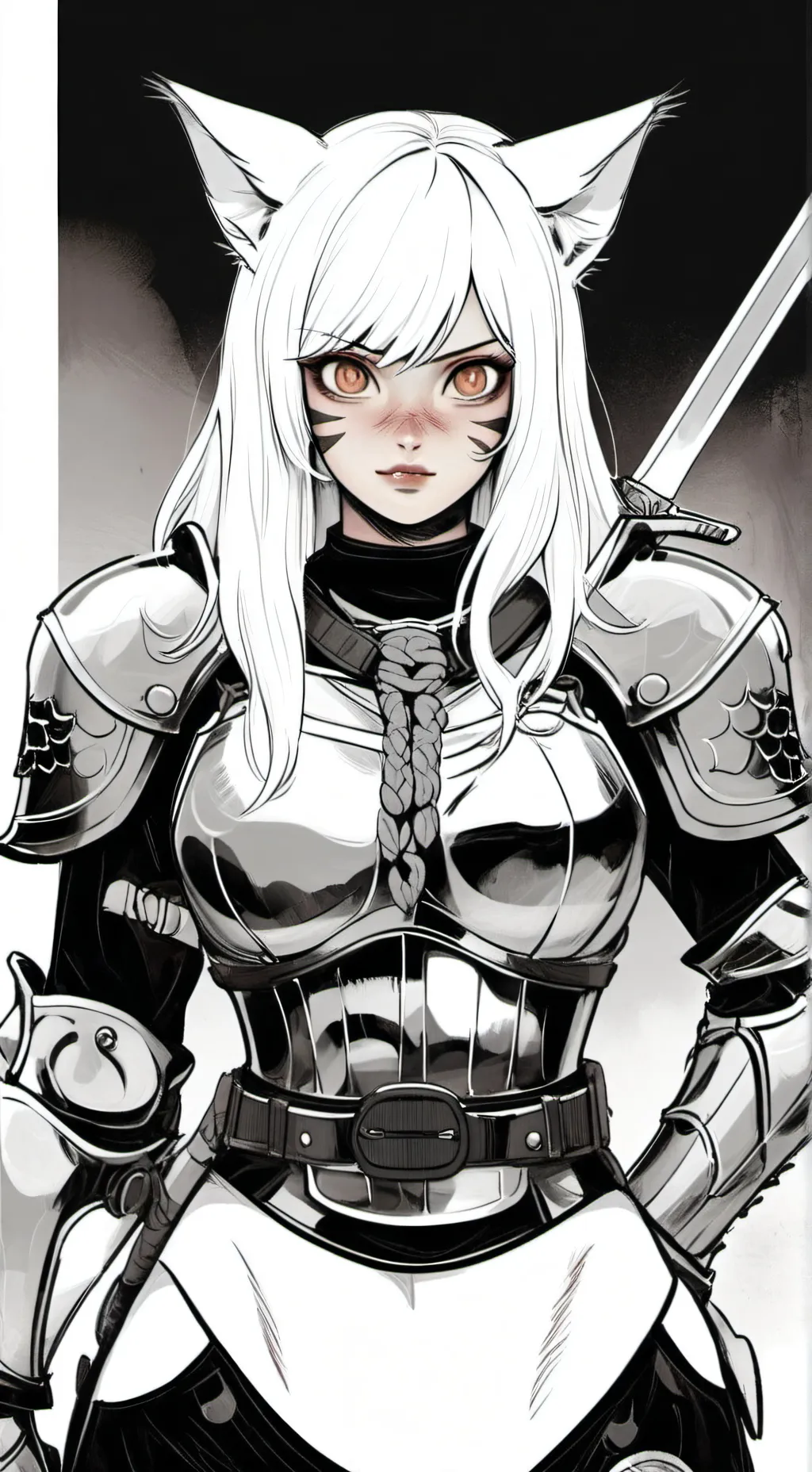 ai character: sister of battle  background