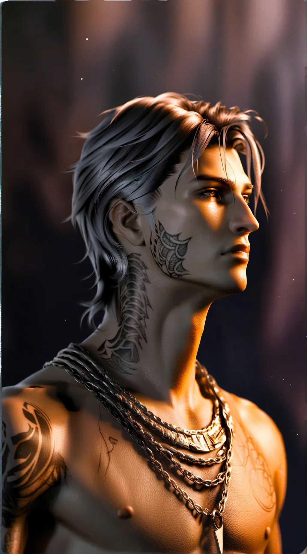 ai character: Aryton background