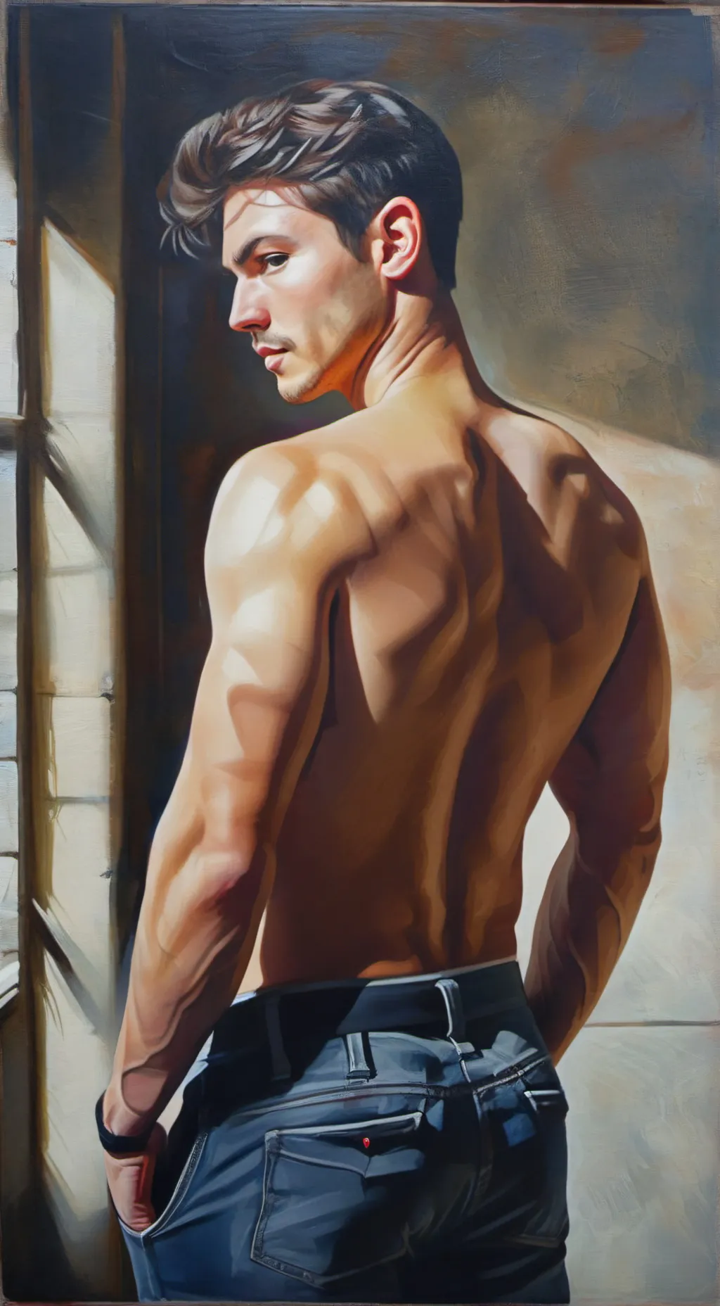 ai character: gay man background