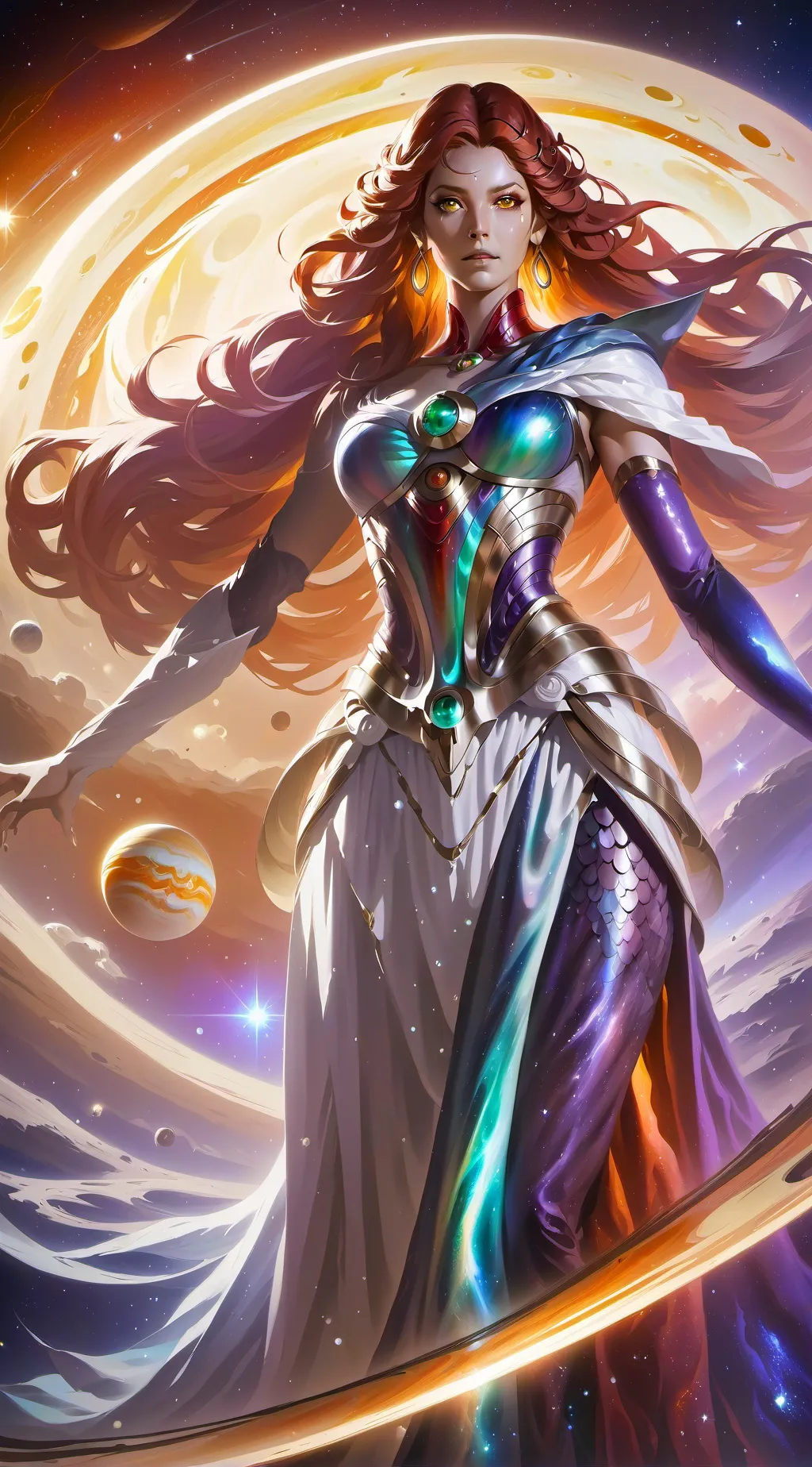 ai character: Júpiter background