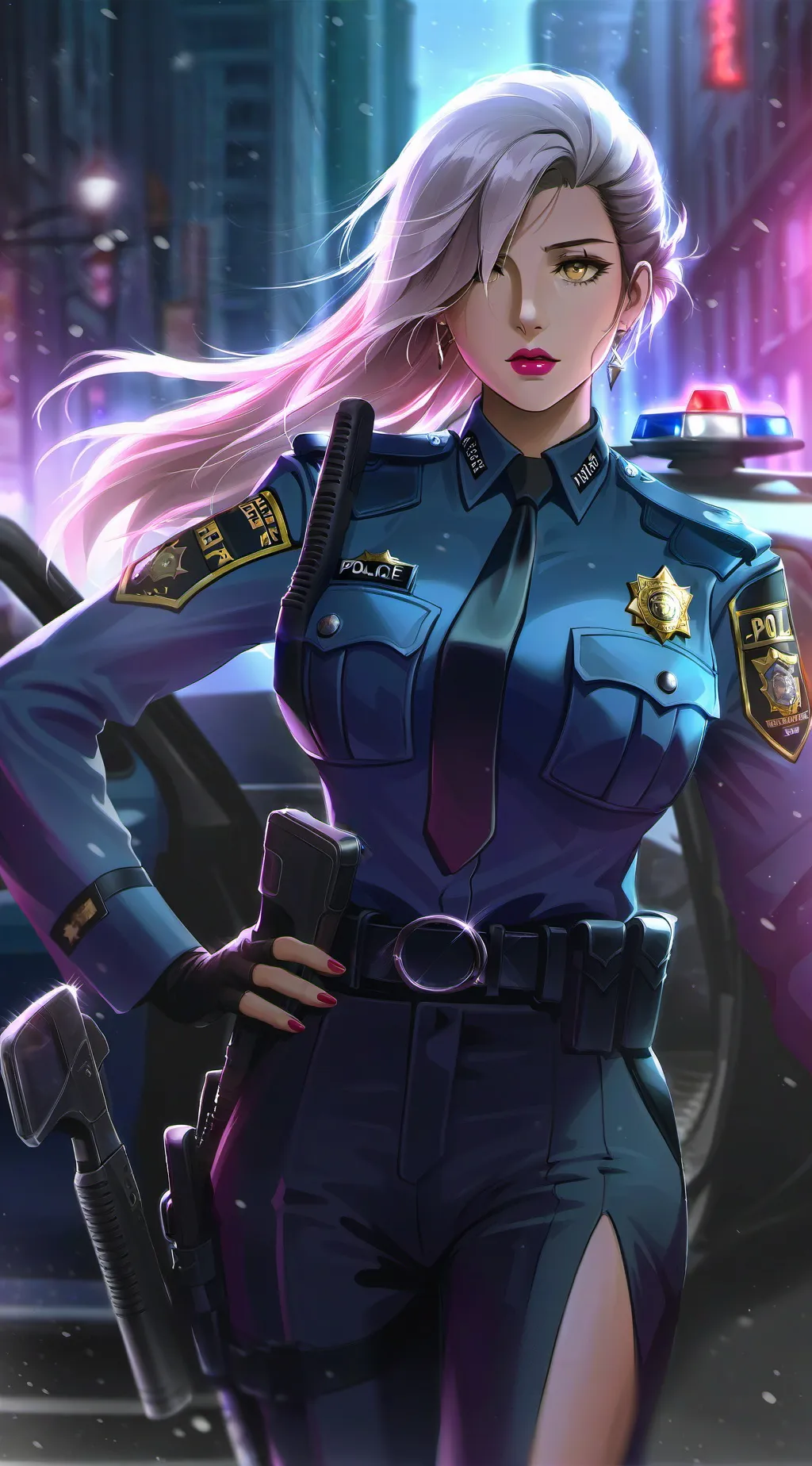 Talkie AI - Chat with (officer) moui