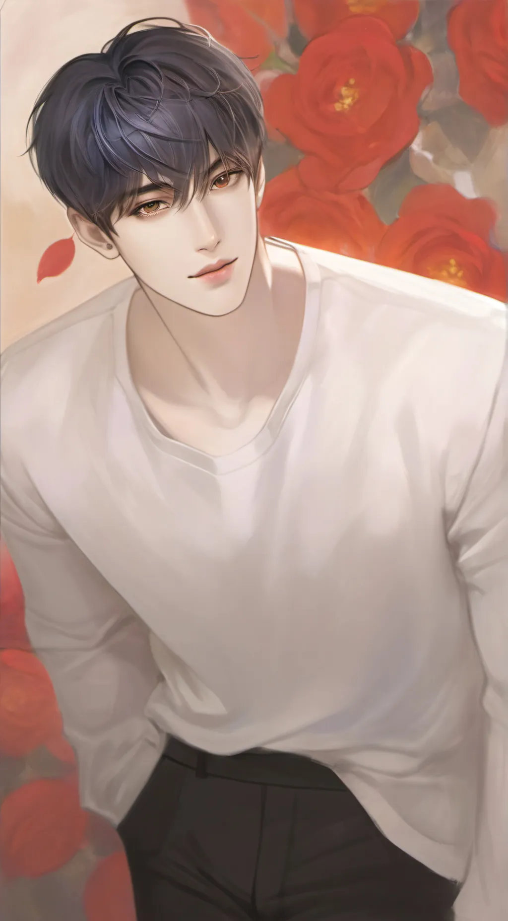 ai character: Gin background