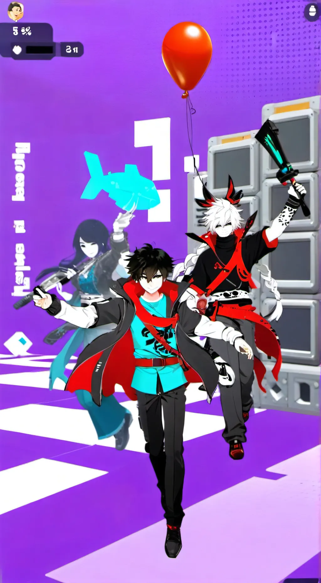 ai character: jack,jackson,annah background