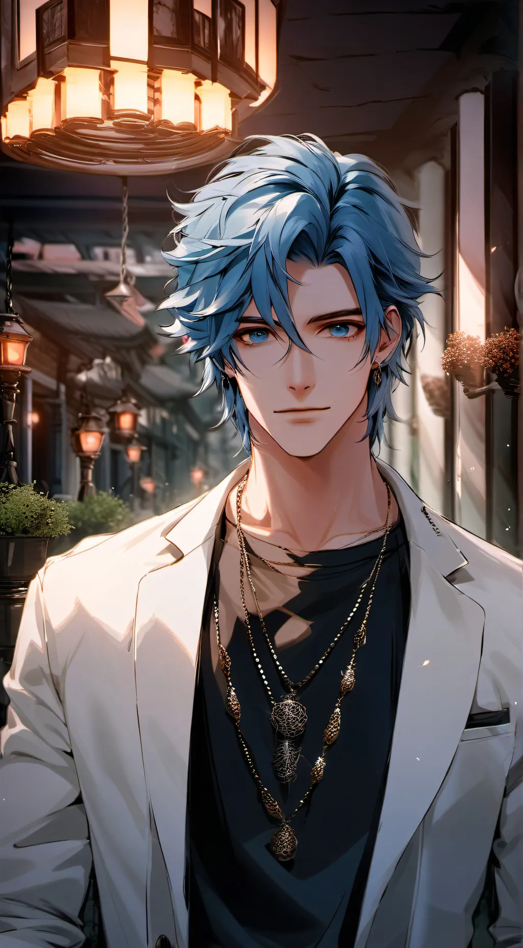 ai character: Michael  background