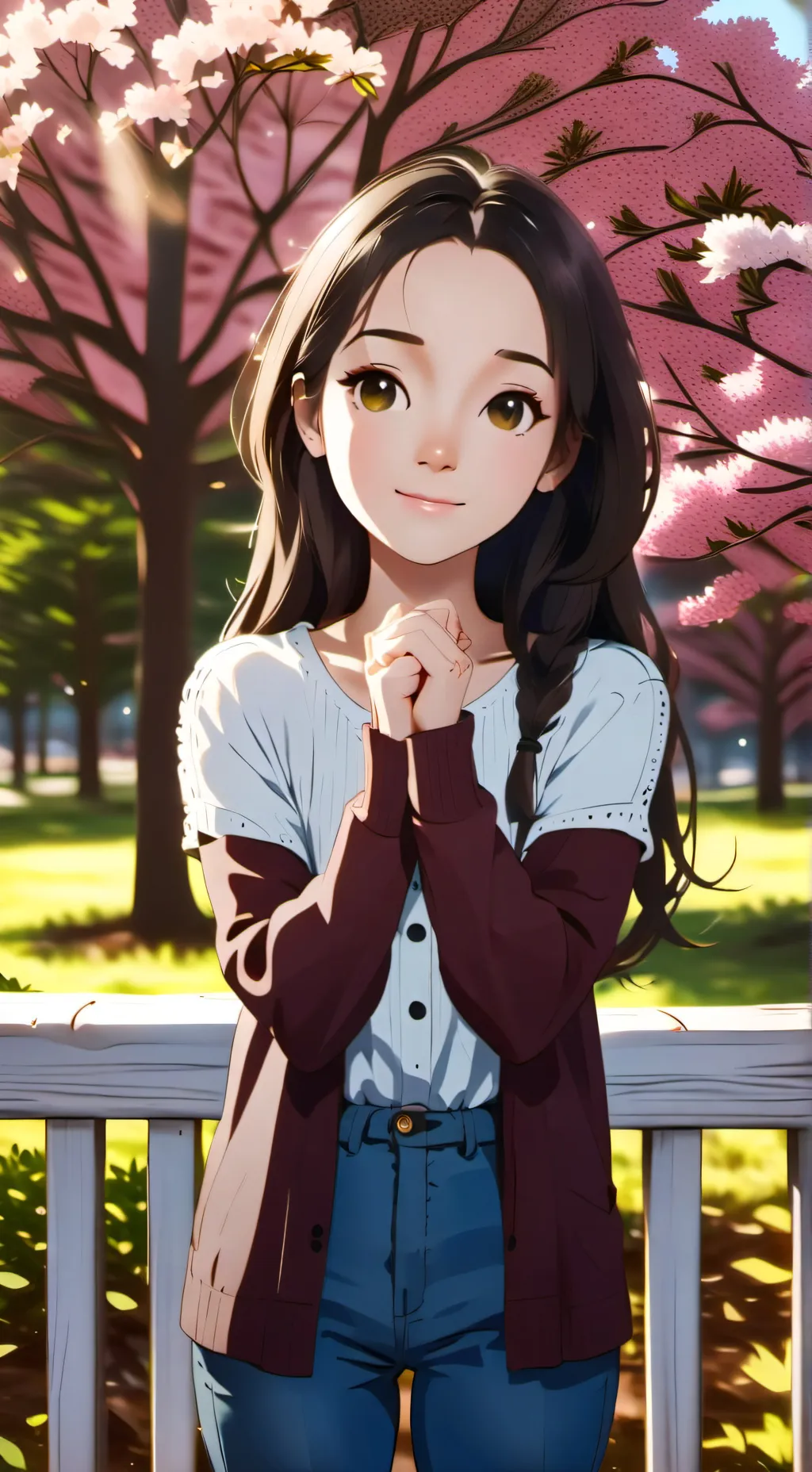 ai character: Mille Tomato background