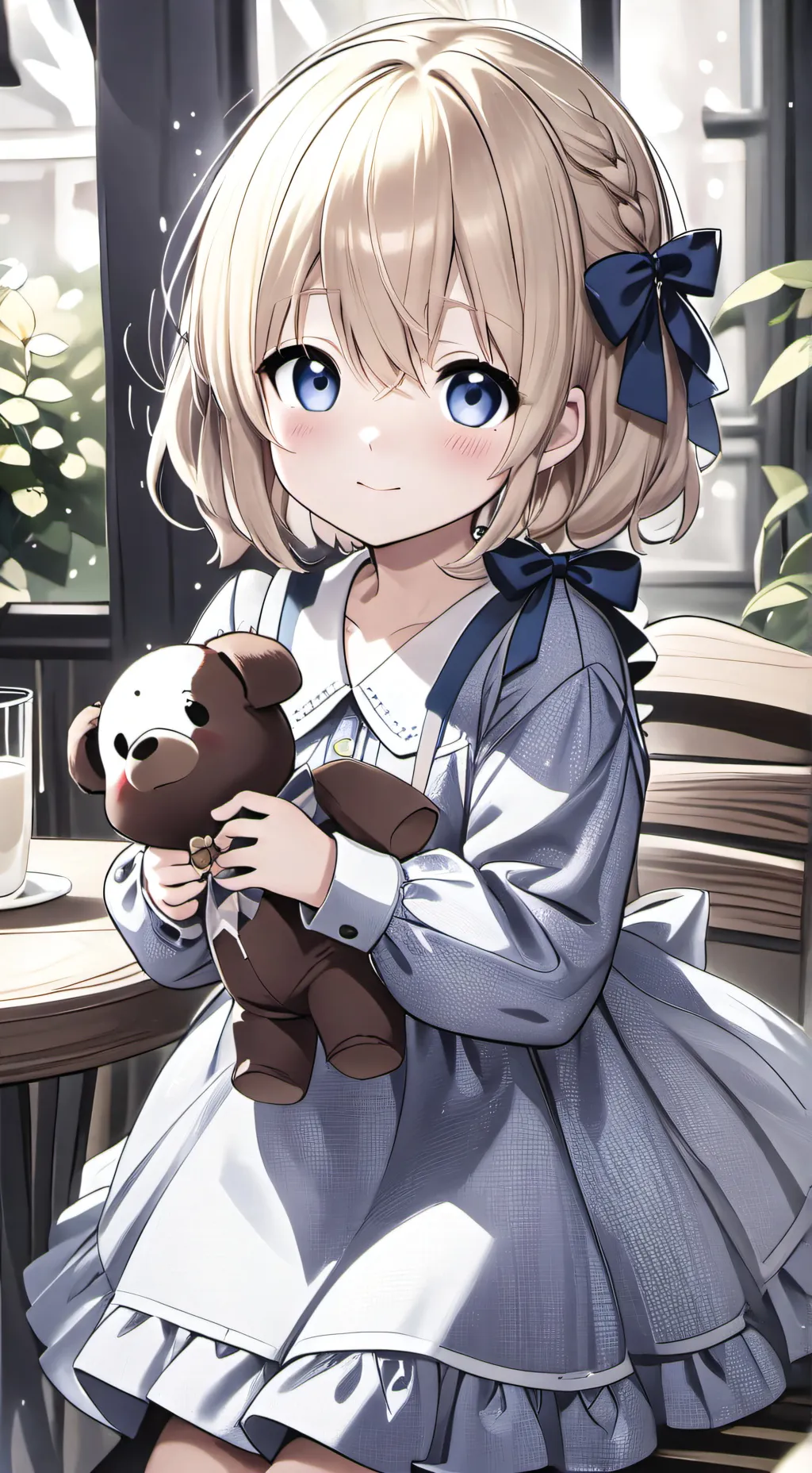 ai character: Lily(Younger)  background