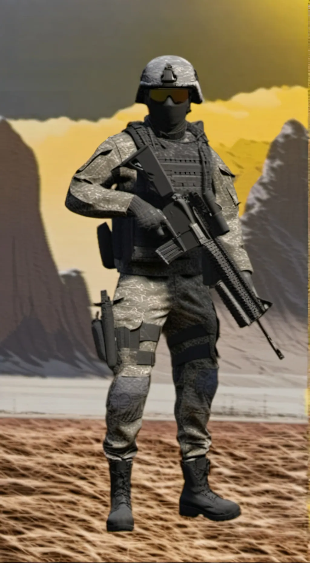 ai character: ex equipo de Alex  background