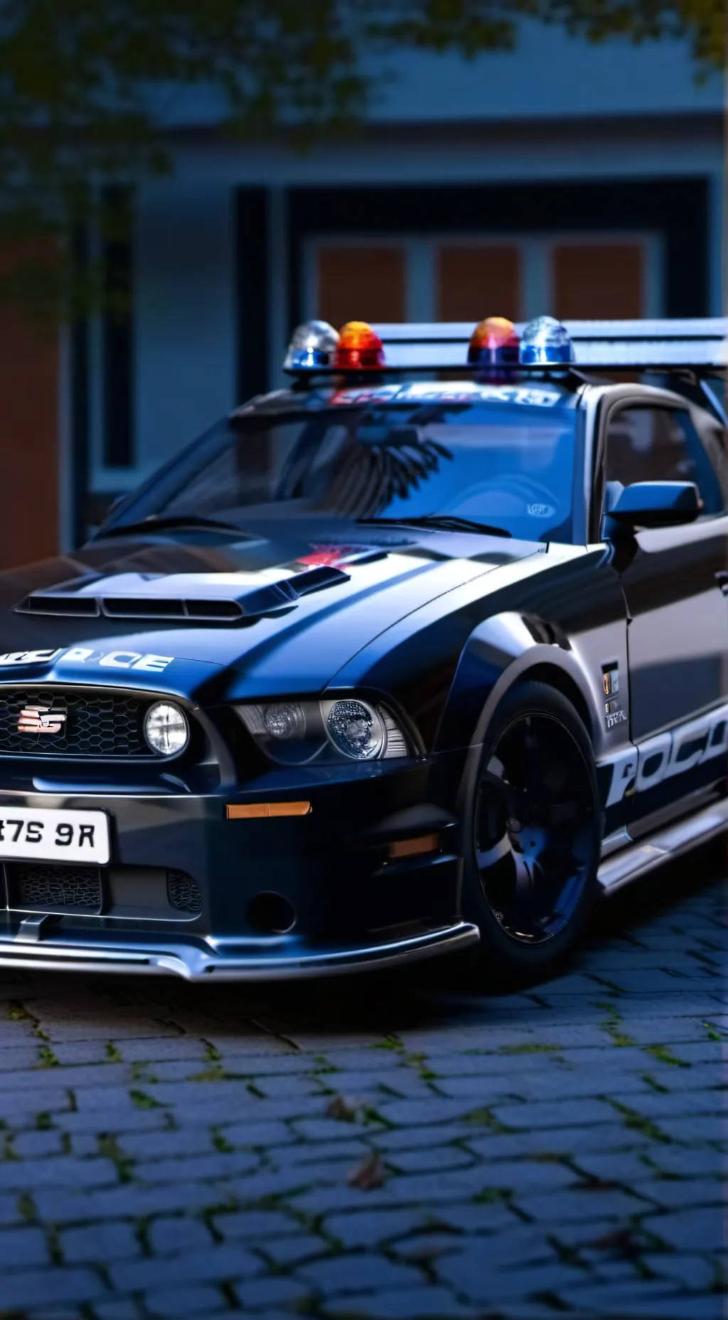 ai character: Barricade  background