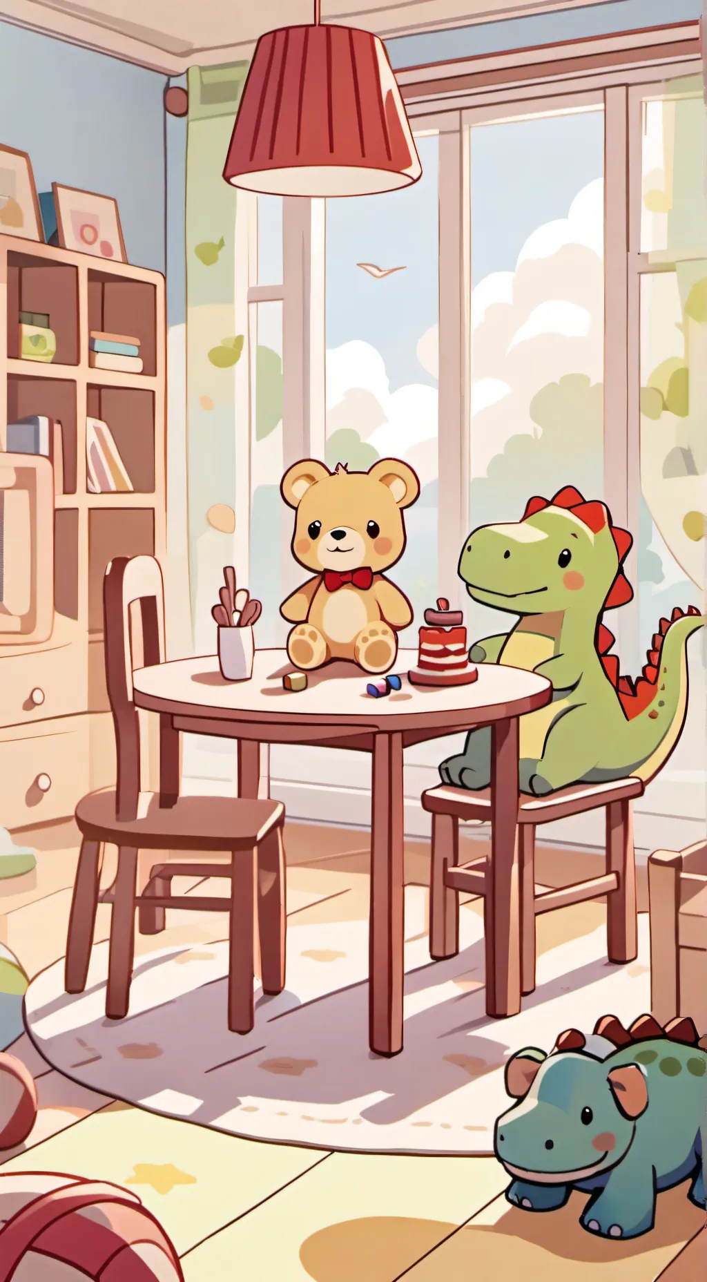 ai character: Mis 33 Hijos xD background