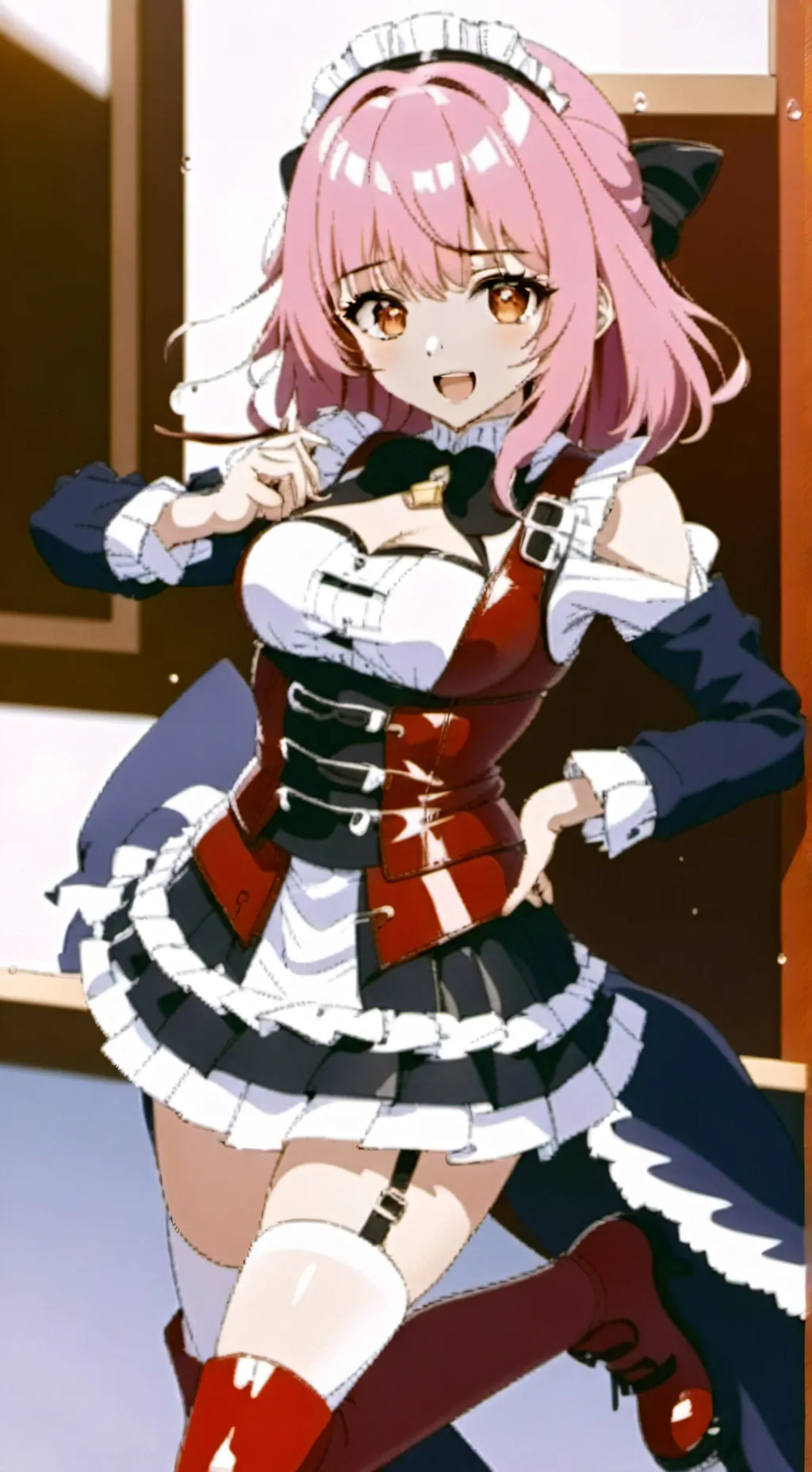 ai character: Sakura Caramel background