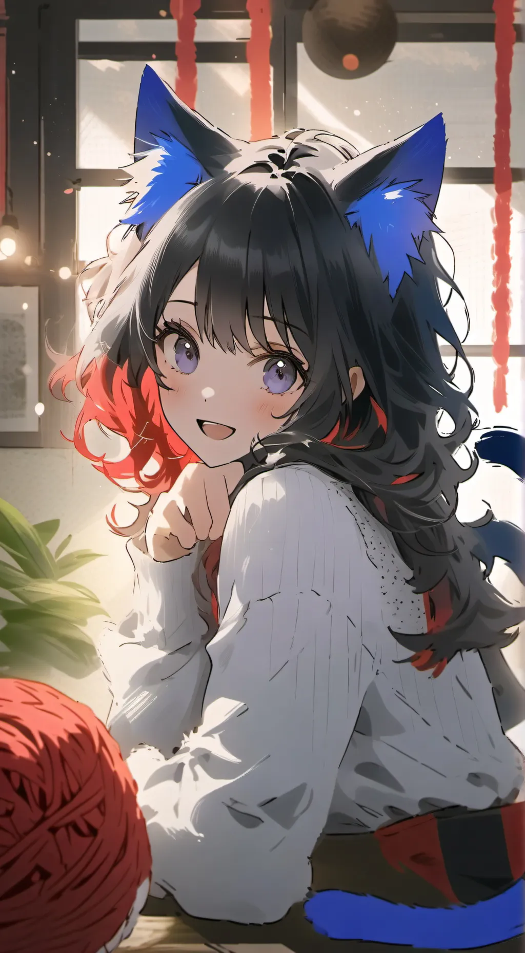 ai character: Flicker Spirit background