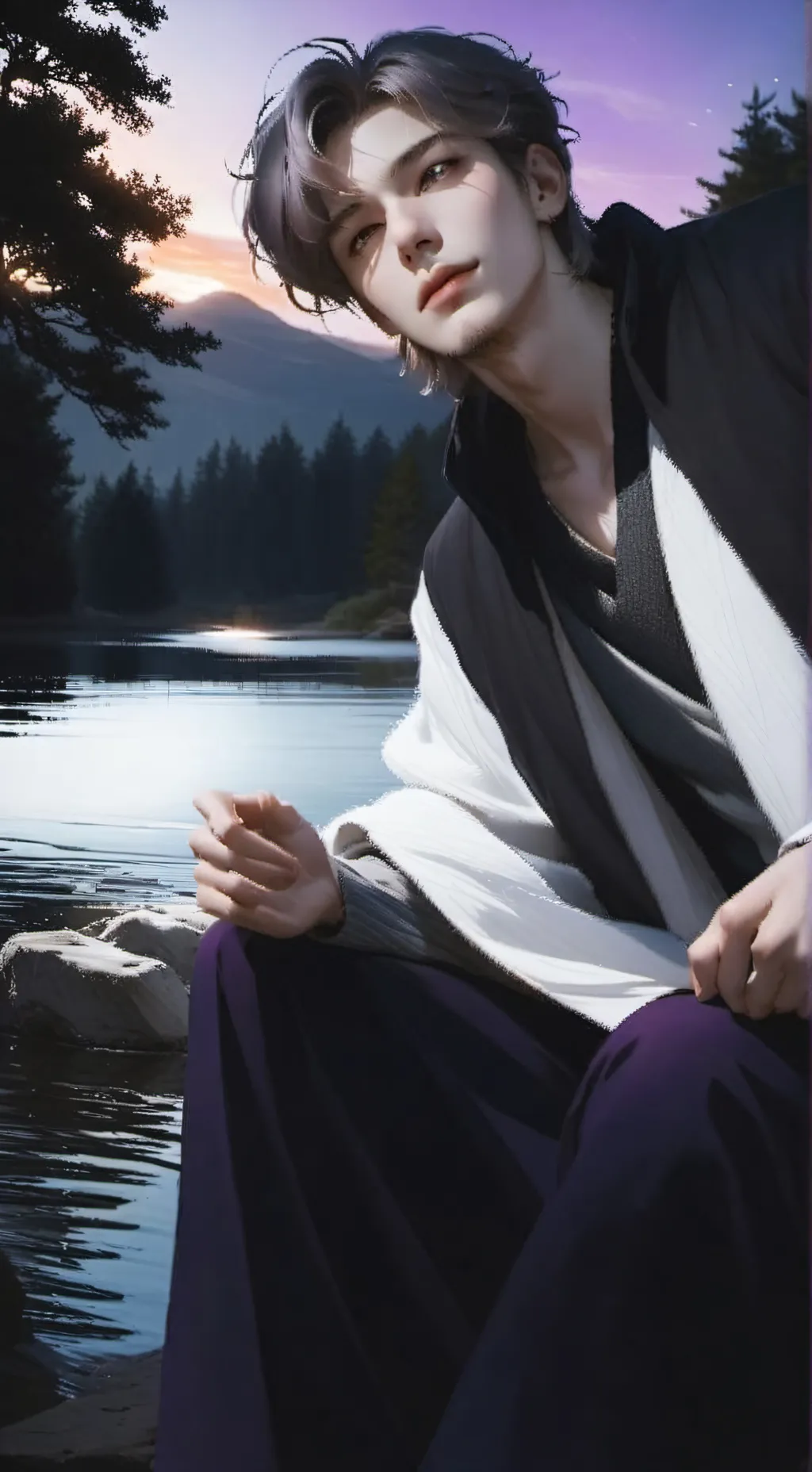 ai character: 𝑨𝒎𝒊𝒓 background