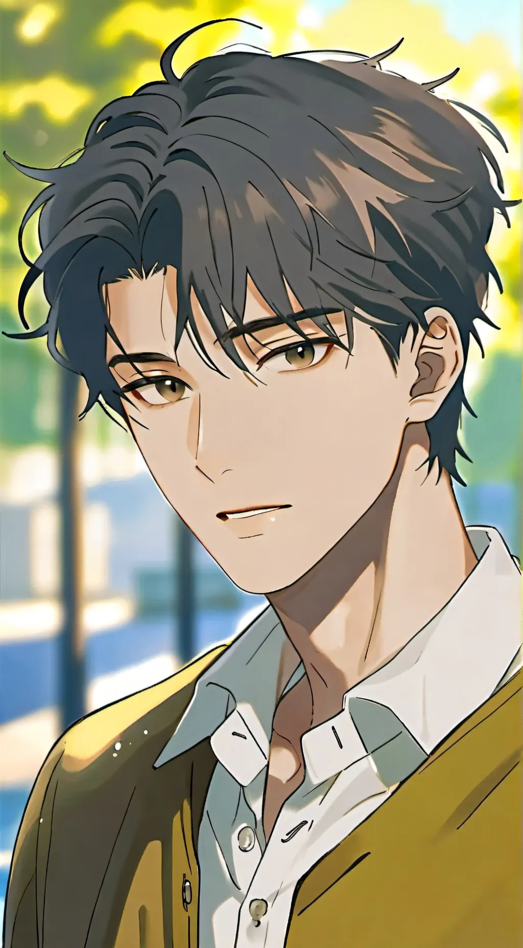 ai character: ji-won   background