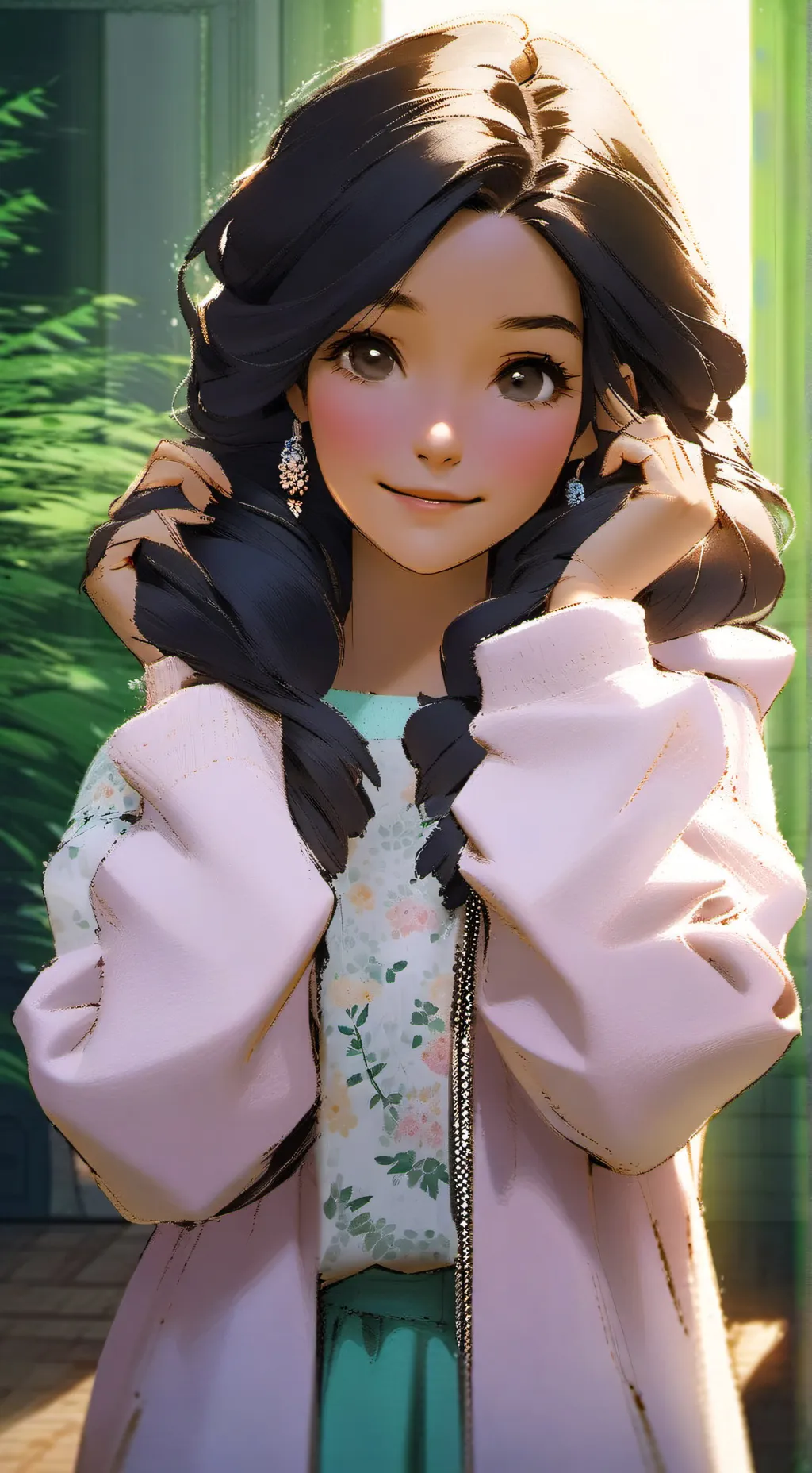 ai character: Ember background