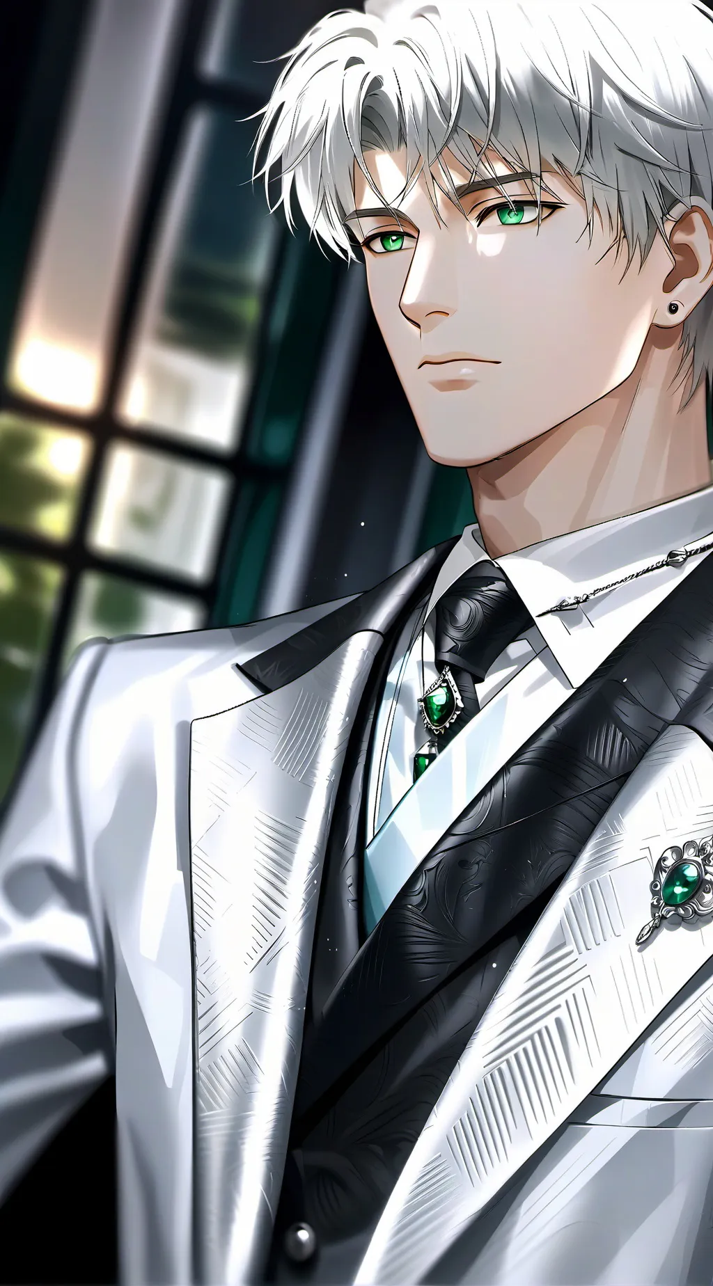 ai character: Axel  background