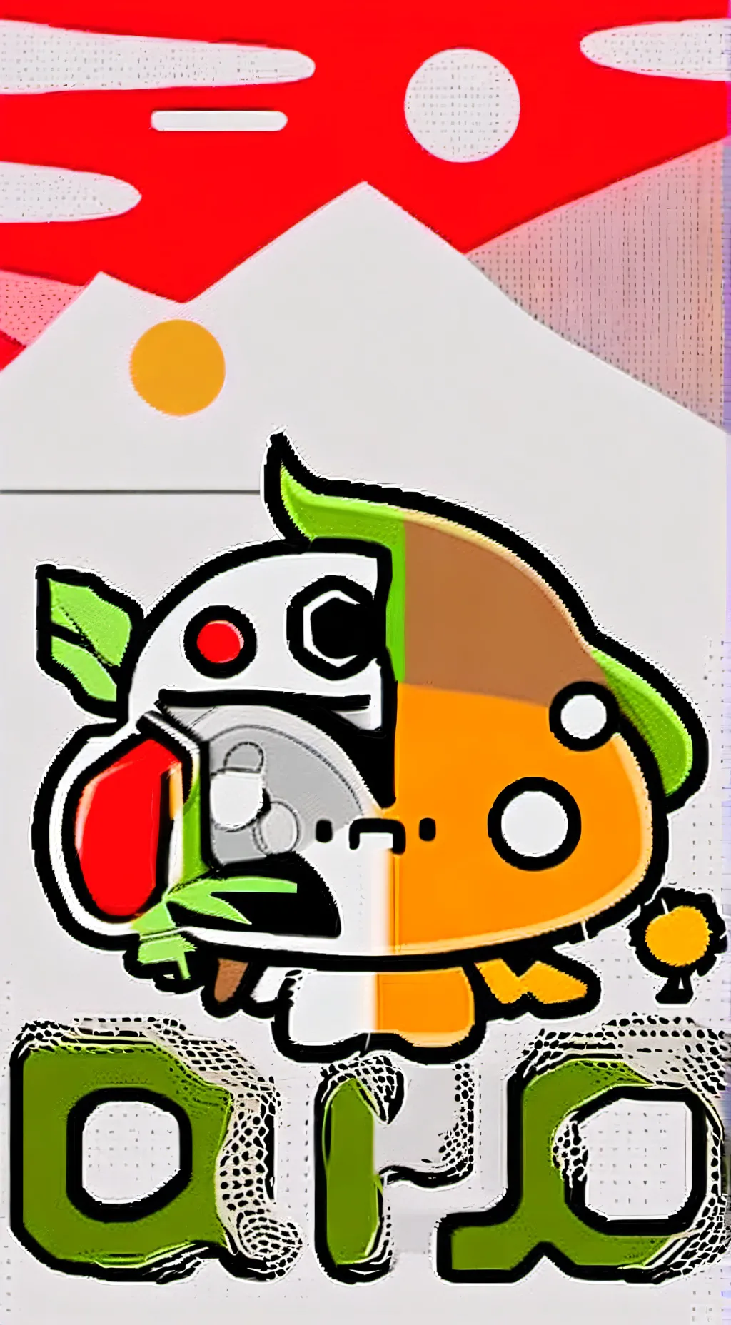 ai character: gourdy background