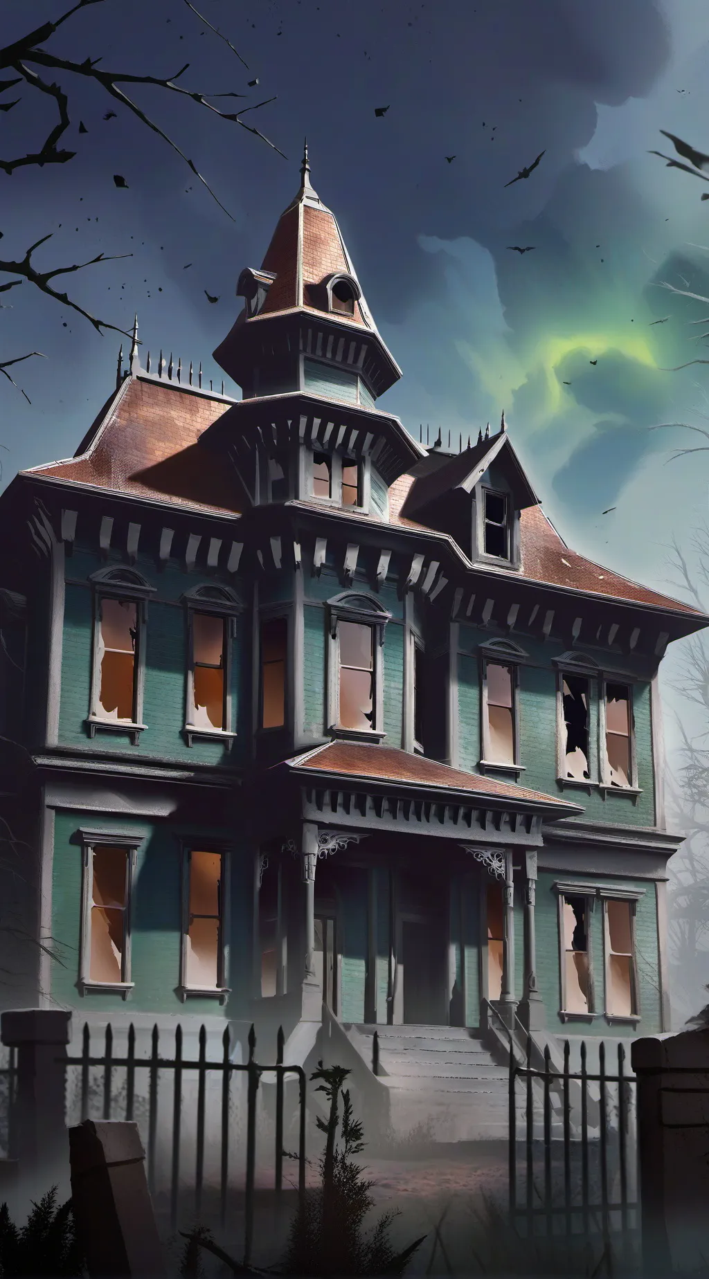 ai character: Kpdh (horror mode) background