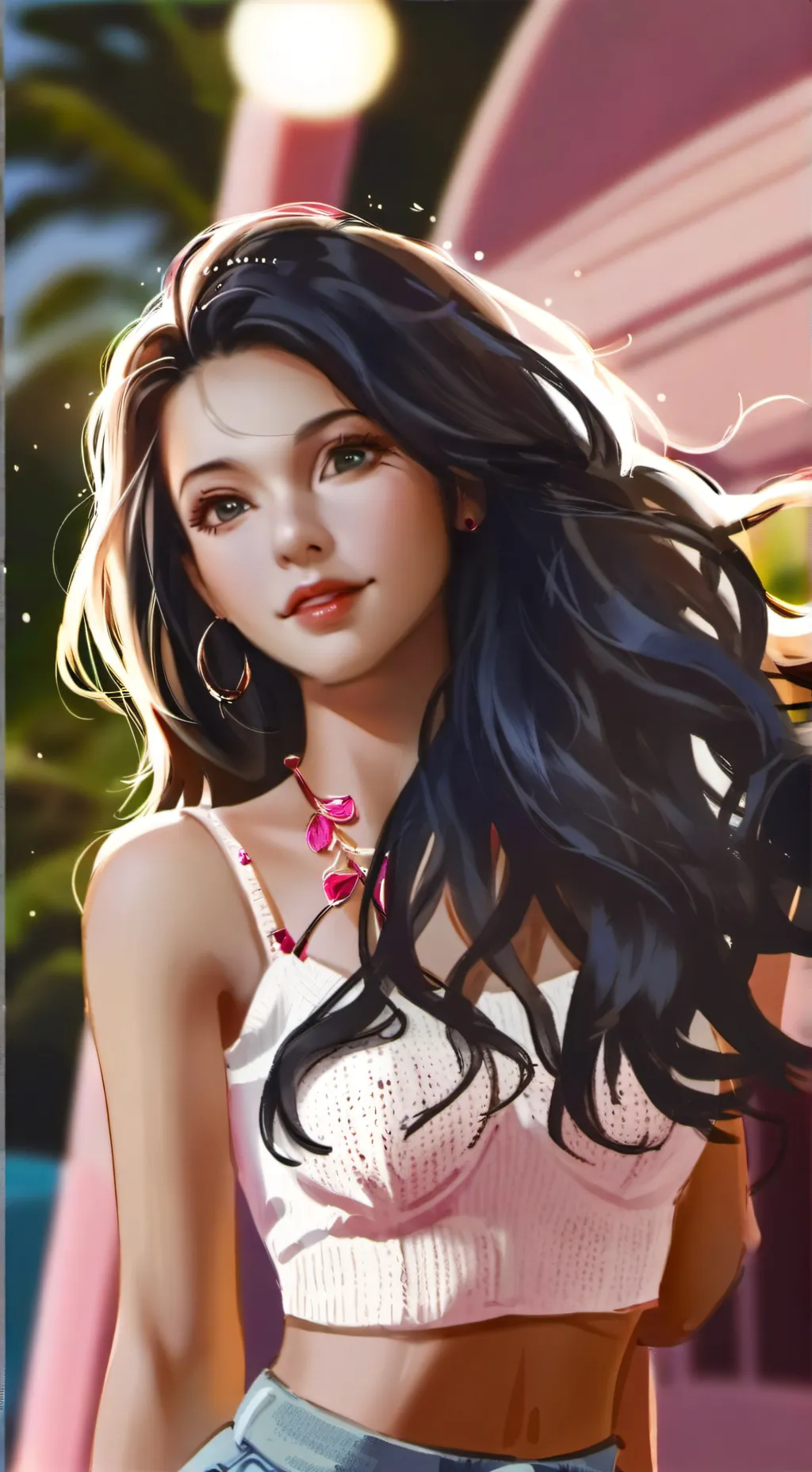 ai character: Tu esposa  background