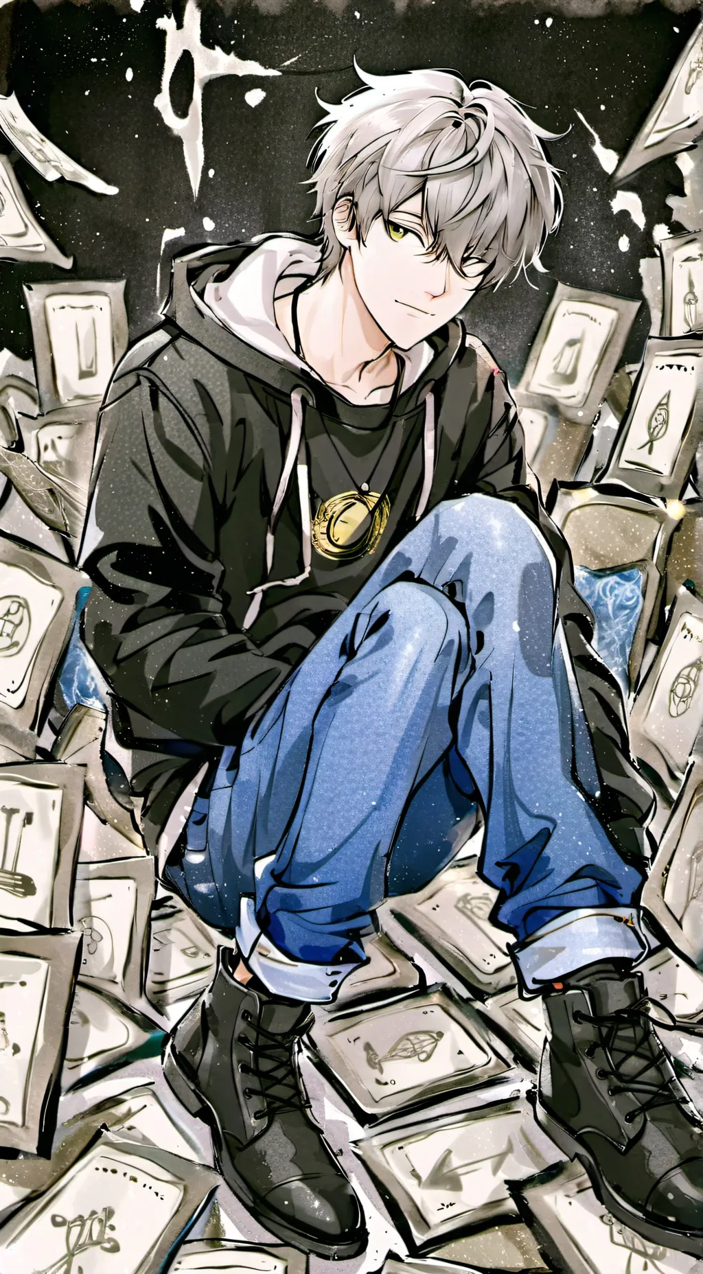 ai character: Asher background