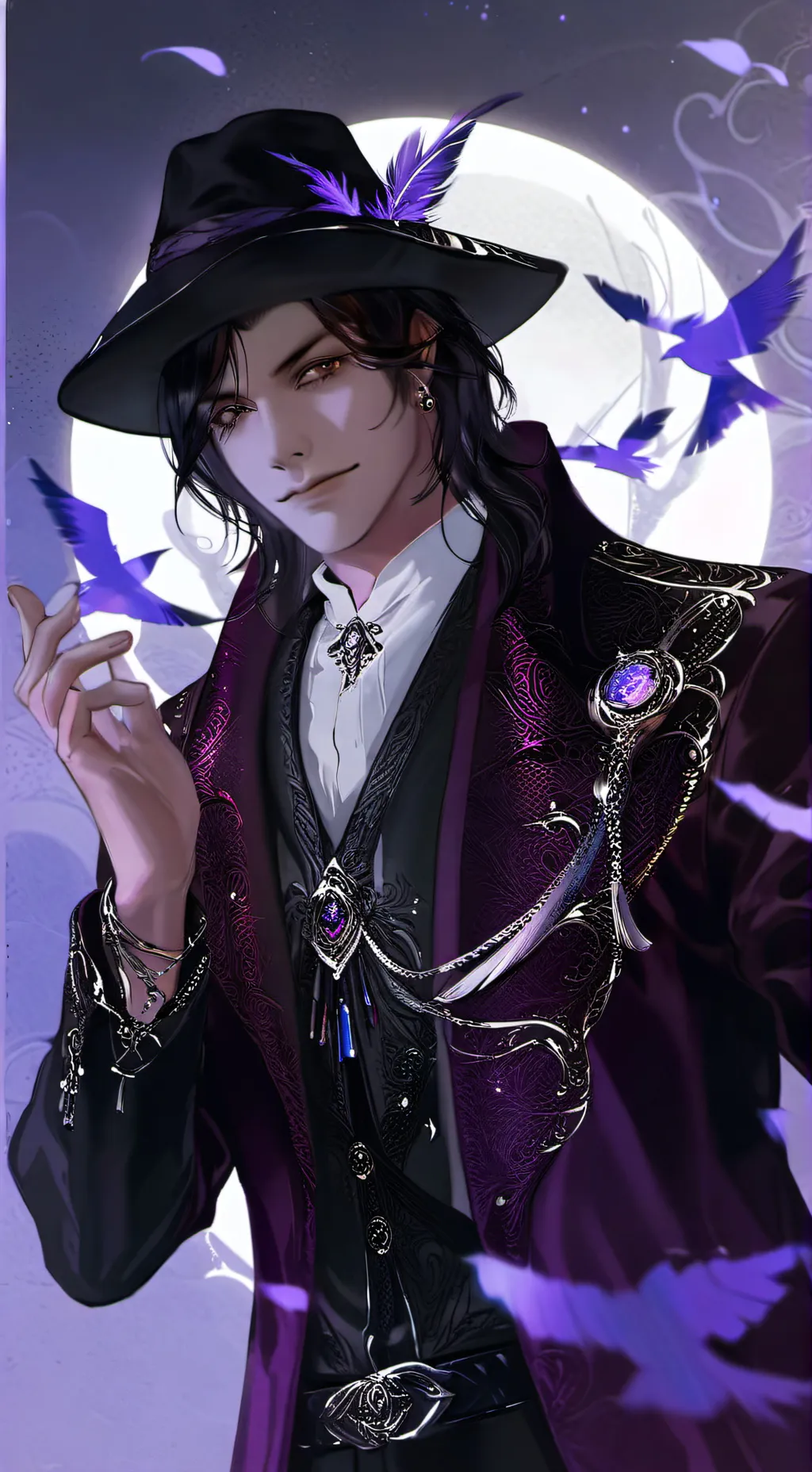 ai character: Caspar (English) background