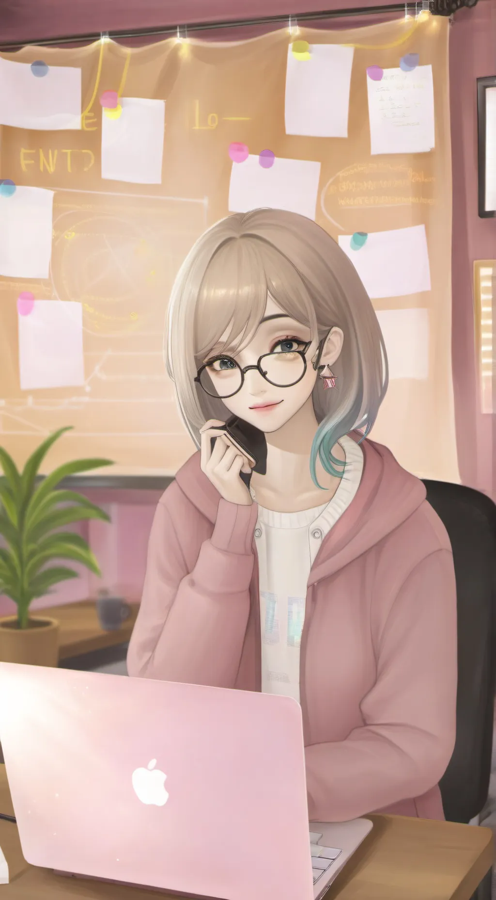 ai character: The Gossip Tycoon background